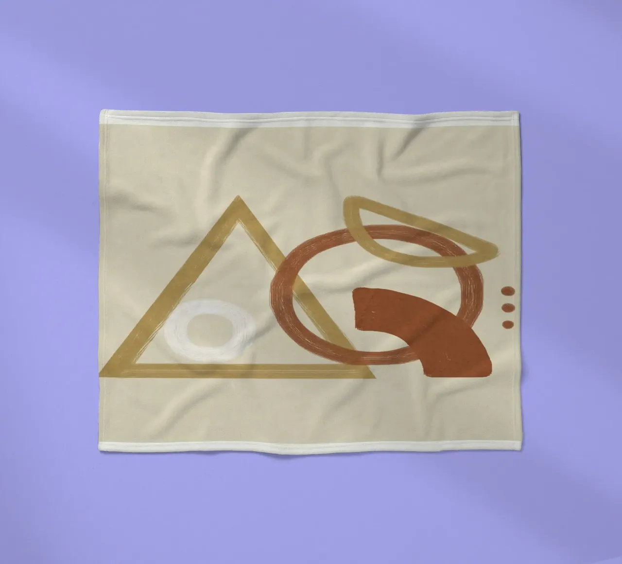 Minimal Geometric Shapes I coperta in pile da Flow Line