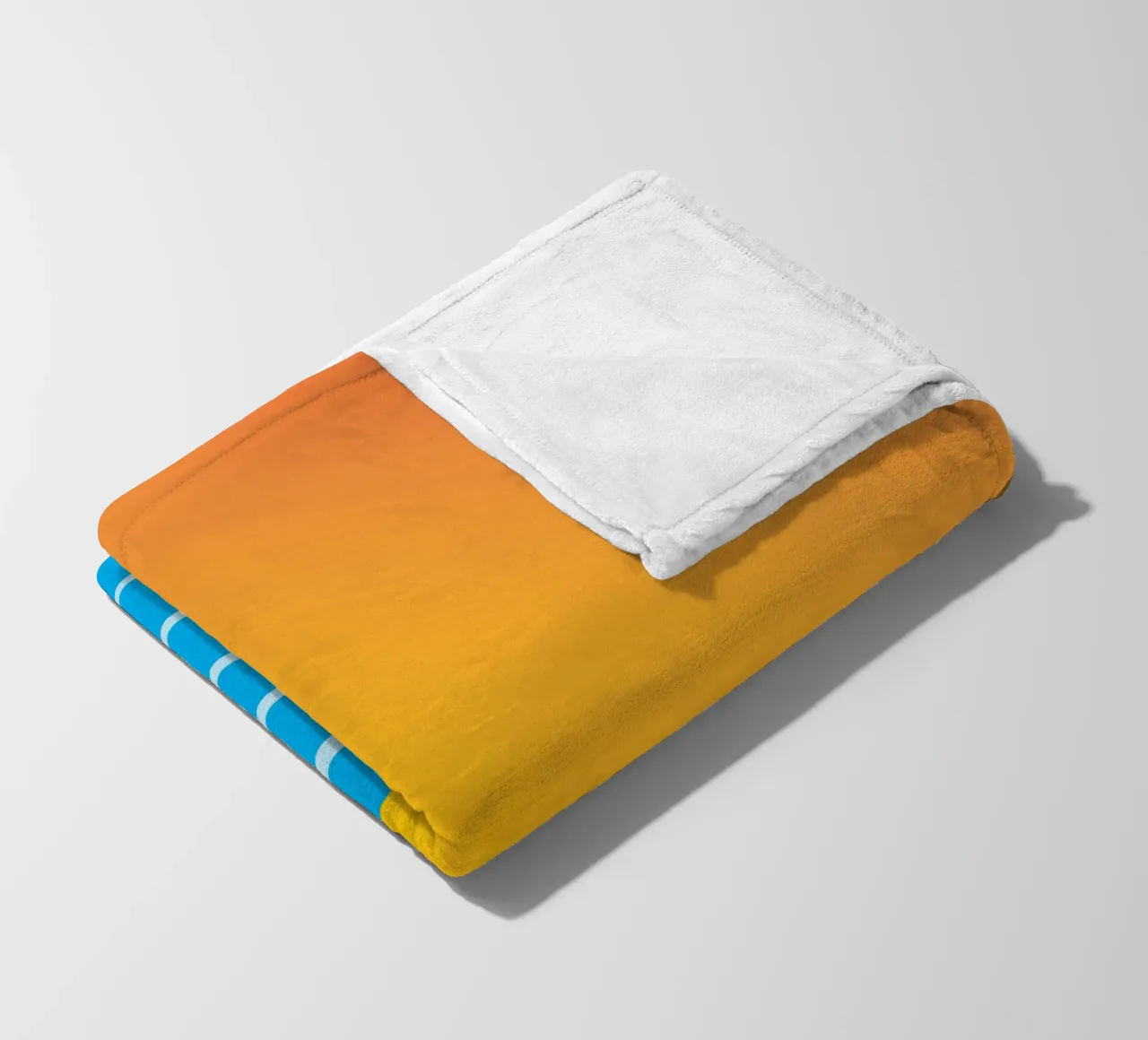 mare e sole colore vettoriale coperta in pile da Plumpz
