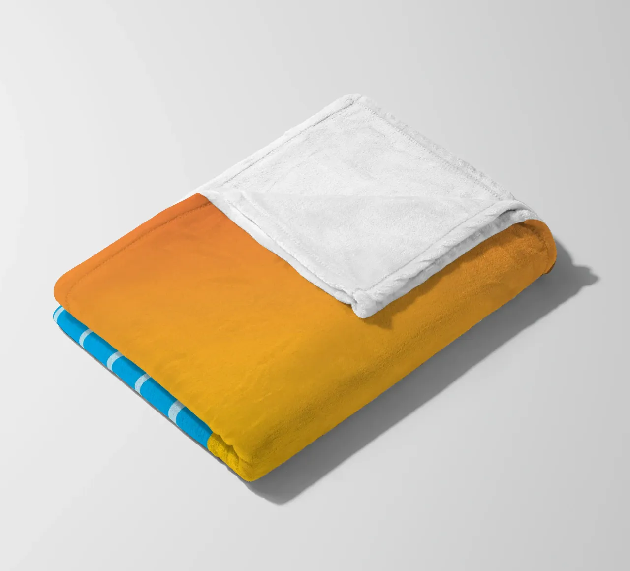 mare e sole colore vettoriale coperta in pile da Plumpz