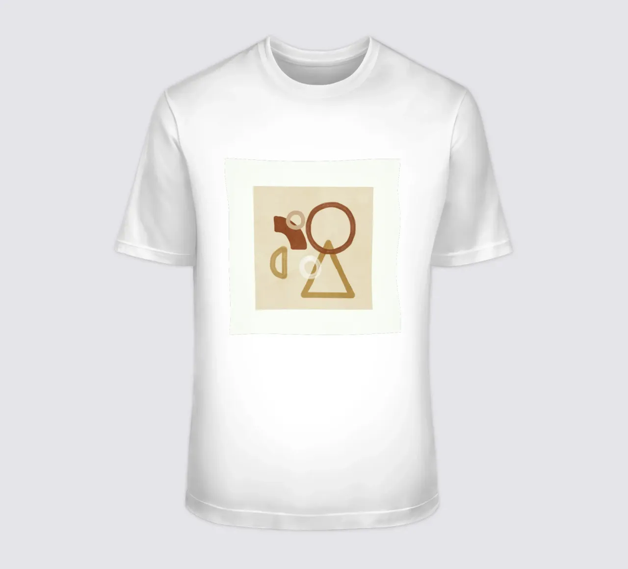 Minimal Geometric Shapes II t-shirt da Flow Line