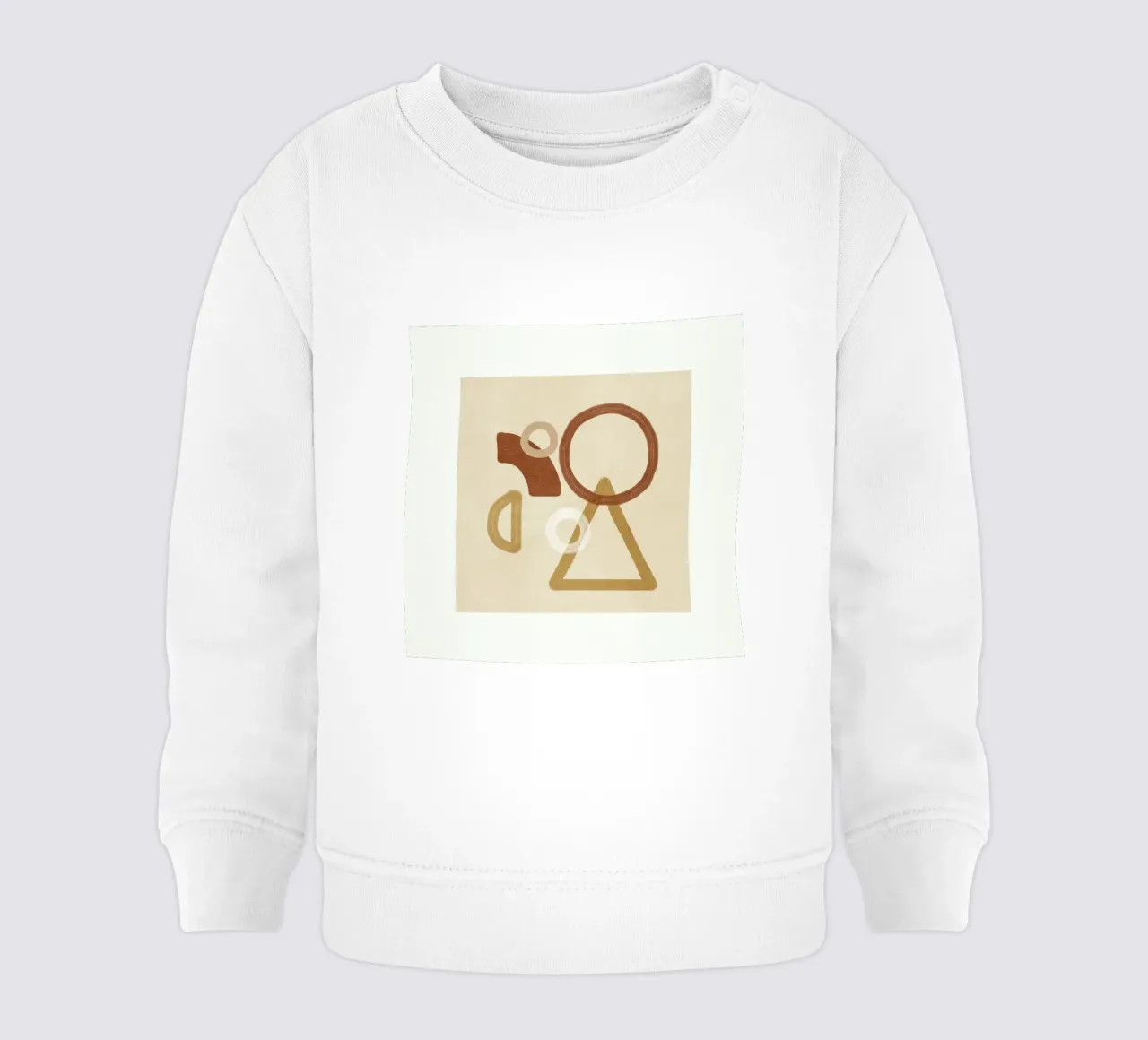 Minimal Geometric Shapes II felpa neonato da Flow Line