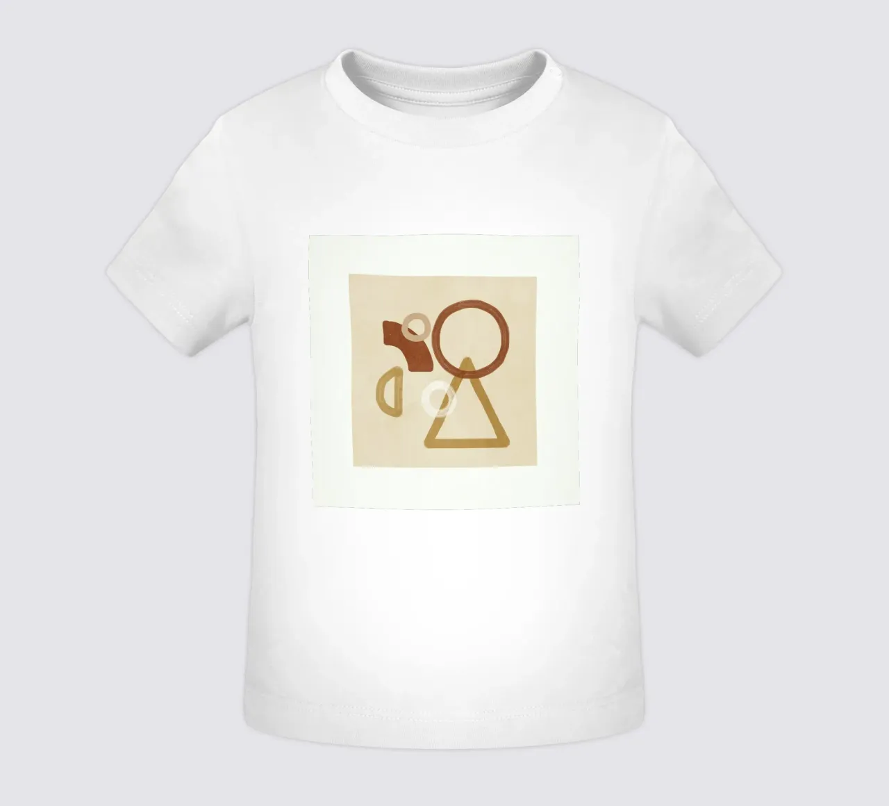 Minimal Geometric Shapes II maglietta neonato da Flow Line