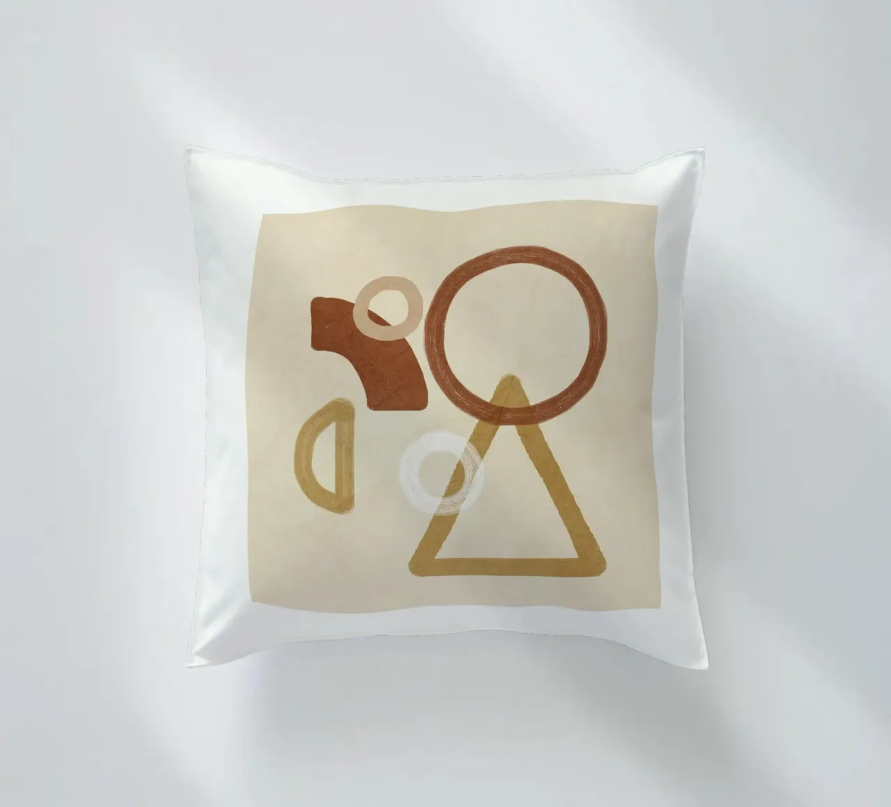 Minimal Geometric Shapes II cuscino da Flow Line