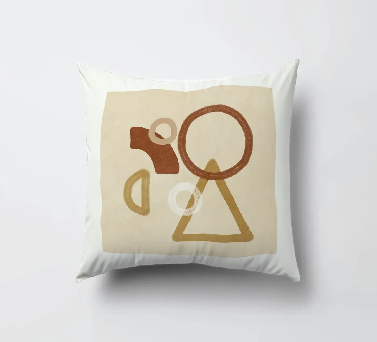 Minimal Geometric Shapes II cuscino da Flow Line