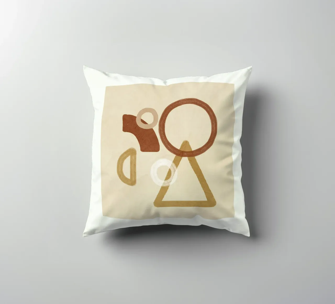 Minimal Geometric Shapes II cuscino da Flow Line