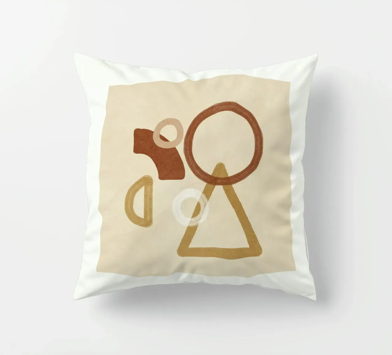 Minimal Geometric Shapes II cuscino da Flow Line