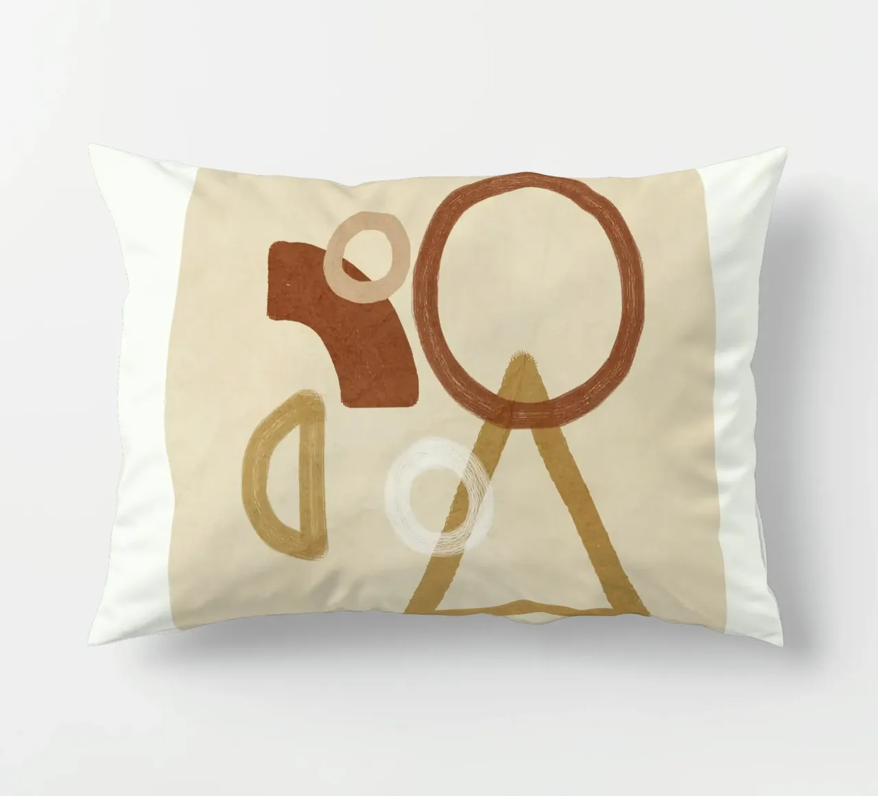 Minimal Geometric Shapes II cuscino da Flow Line
