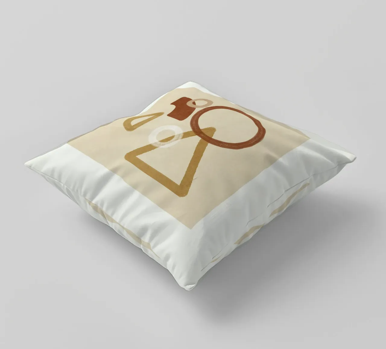 Minimal Geometric Shapes II cuscino da Flow Line
