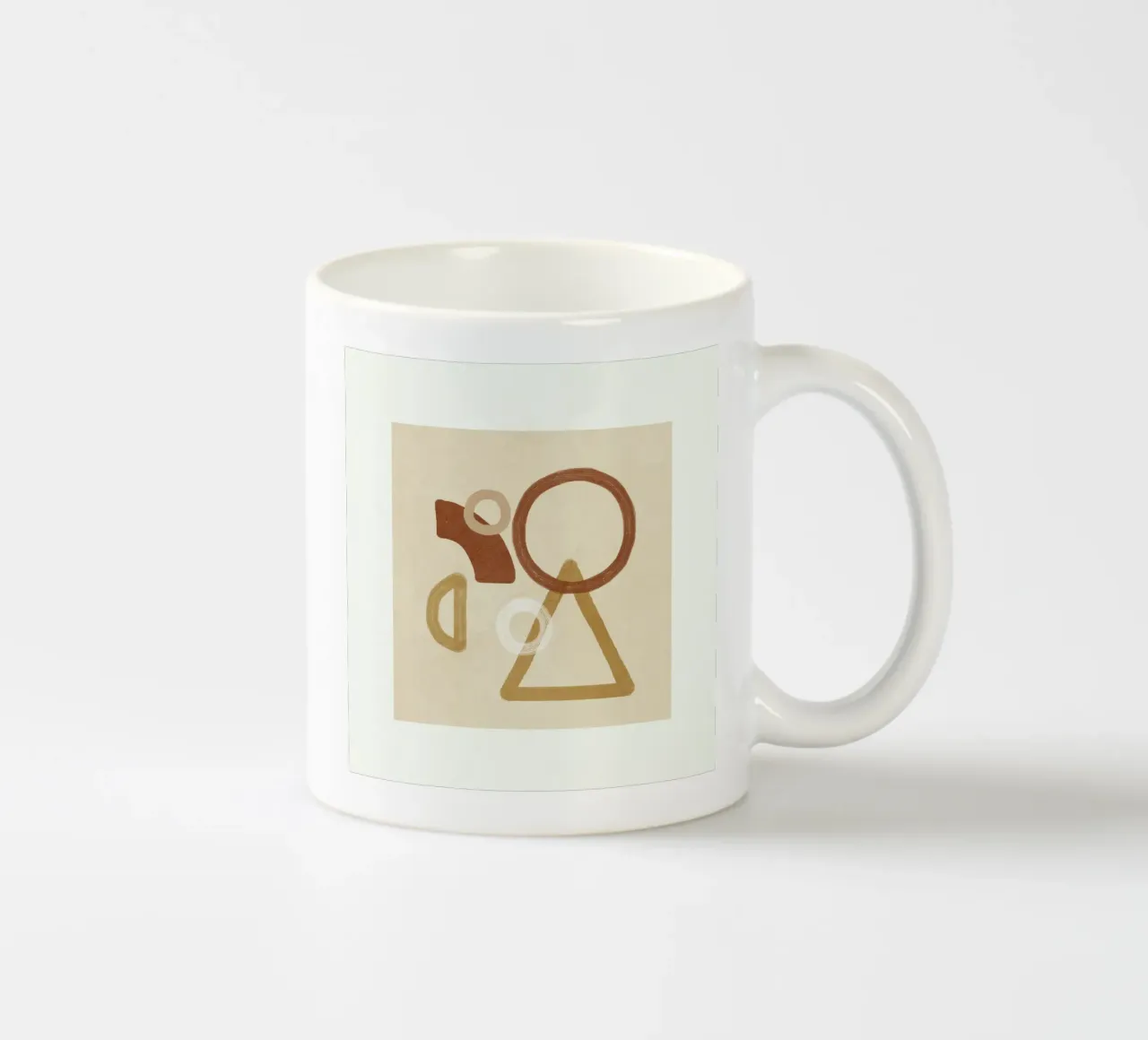 Minimal Geometric Shapes II tazza in ceramica da Flow Line