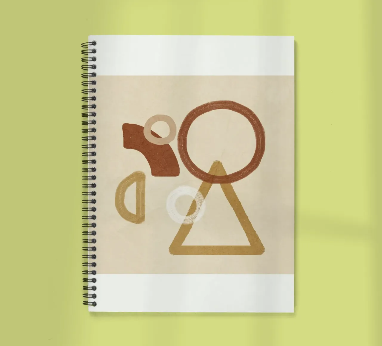 Minimal Geometric Shapes II diario ad anelli da Flow Line