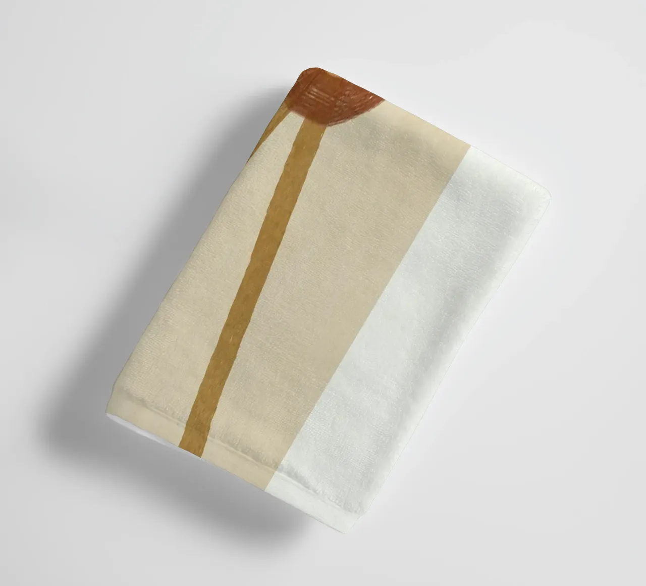 Minimal Geometric Shapes II Handtuch von Flow Line
