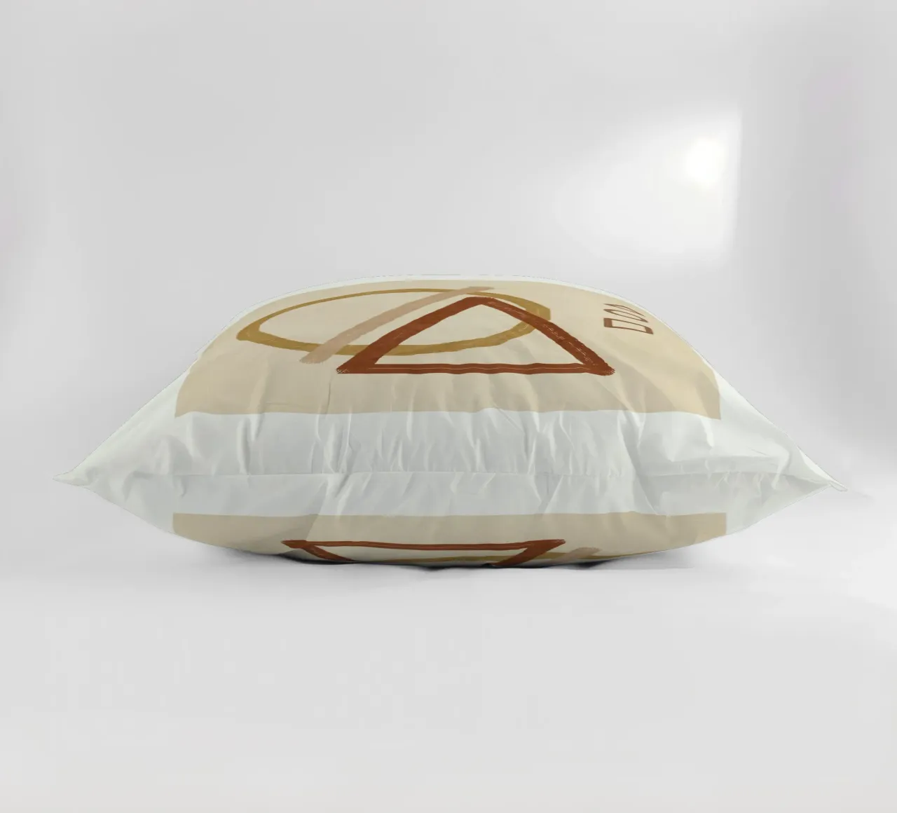 Minimal Geometric Shapes III cuscino da Flow Line