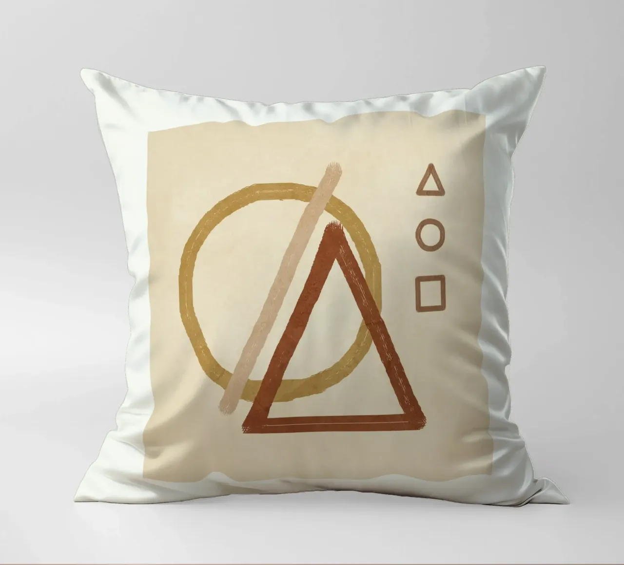 Minimal Geometric Shapes III cuscino da Flow Line