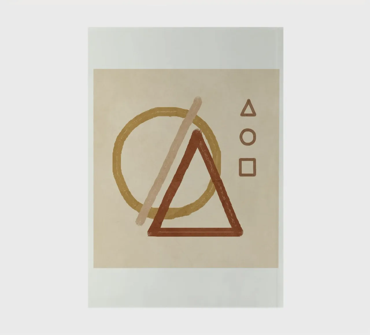 Minimal Geometric Shapes III notebook by Flow Line