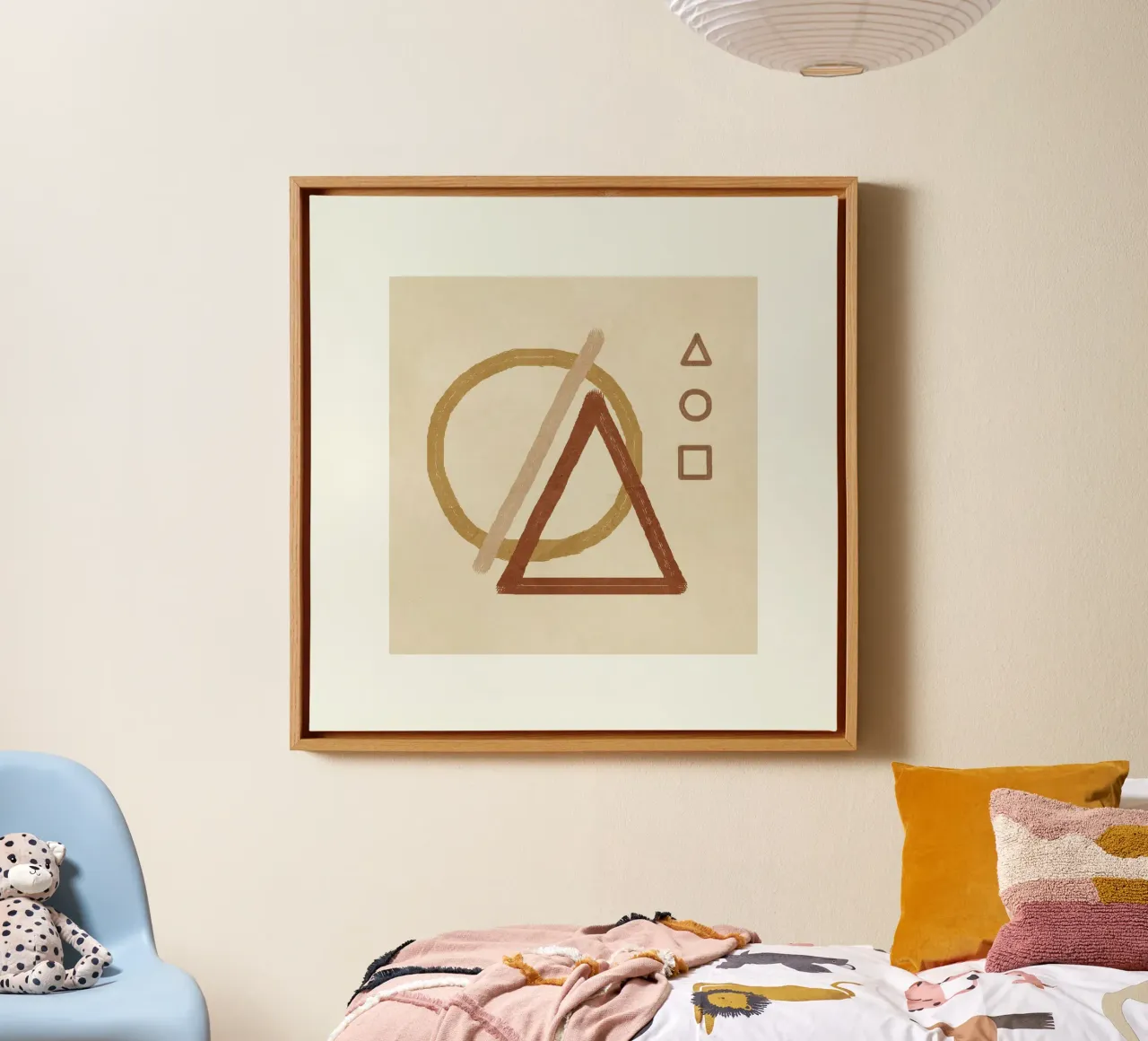 Minimal Geometric Shapes III tela da Flow Line