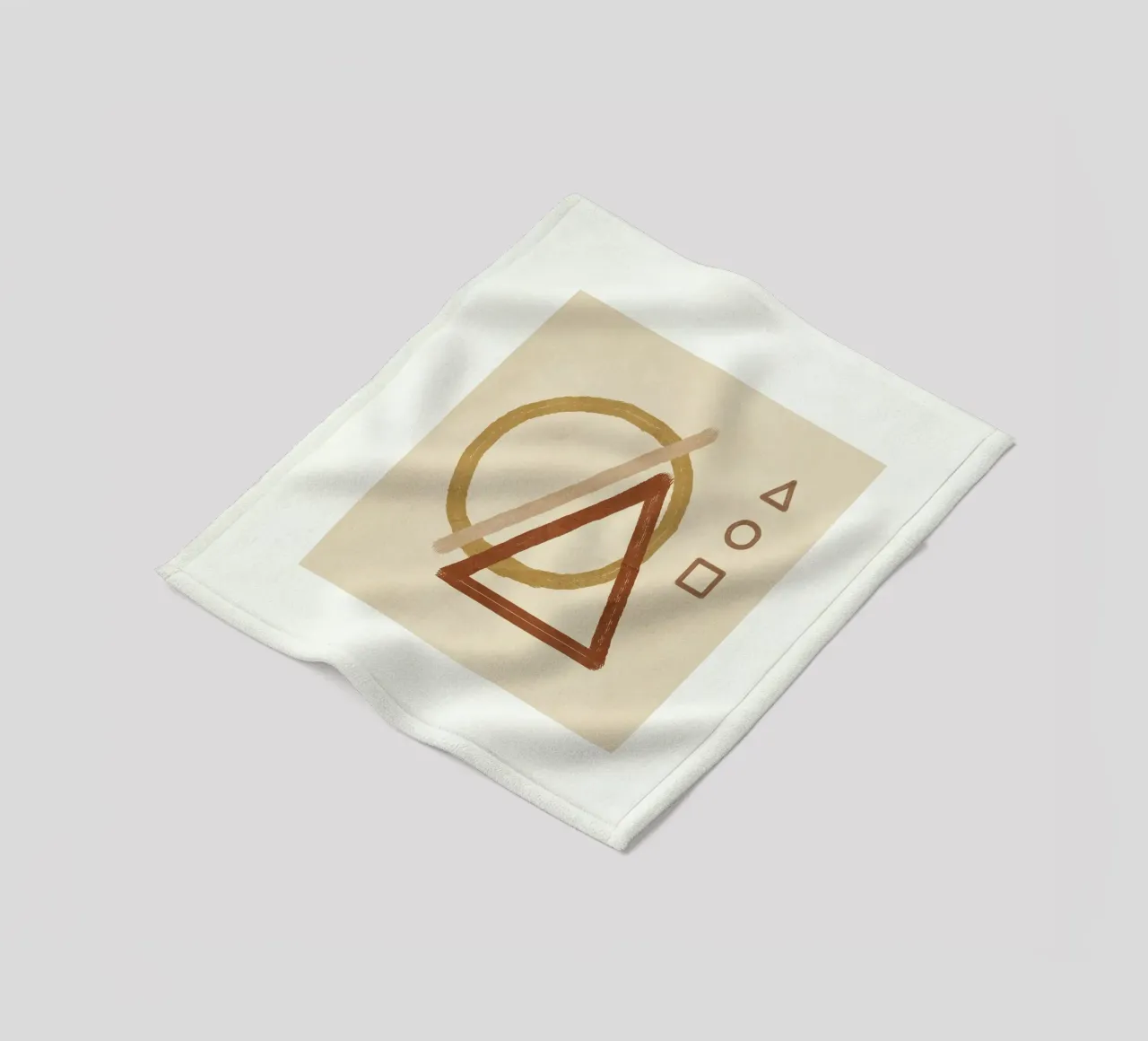 Minimal Geometric Shapes III coperta in pile da Flow Line