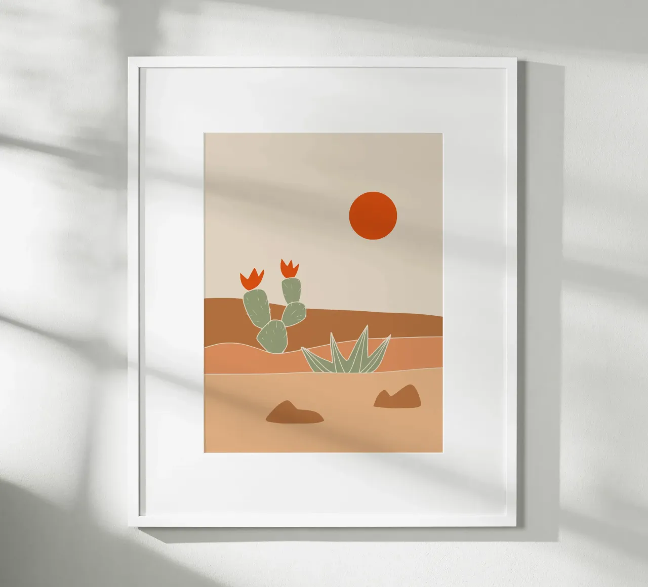 Paesaggio in terracotta 29 carta hahnemühle da Little Dean