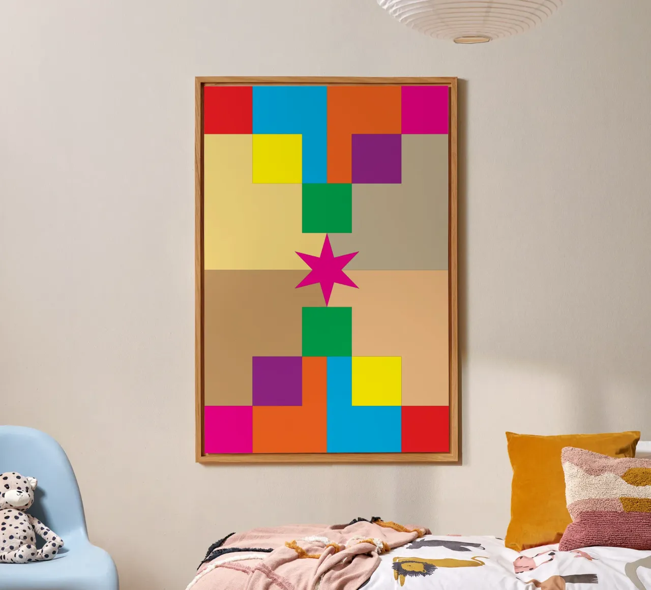 stella quadrata colore pannello forex da Plumpz