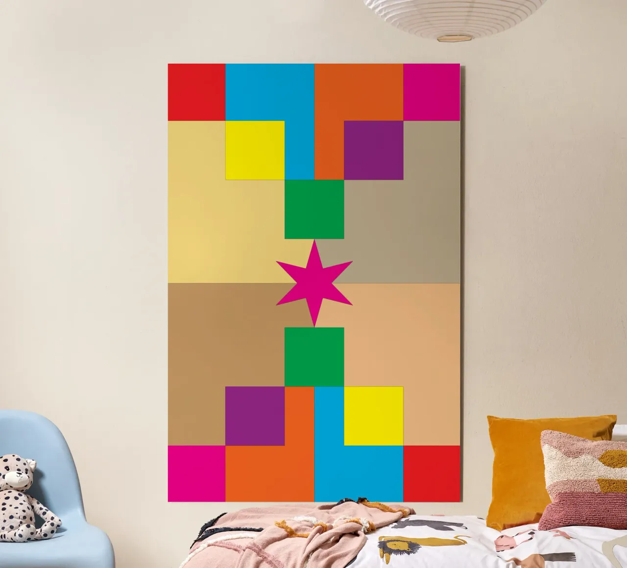 stella quadrata colore pannello forex da Plumpz