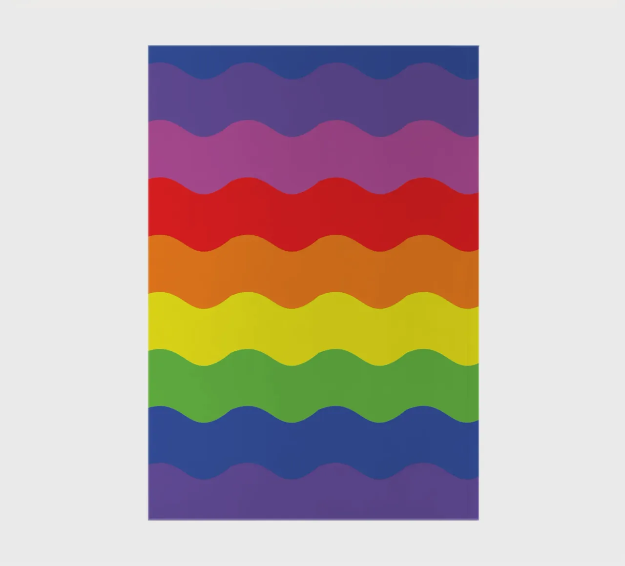 wave rainbow vector color notebook by Plumpz