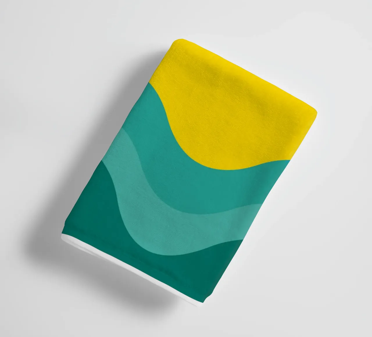 sunset color vector towel by Plumpz