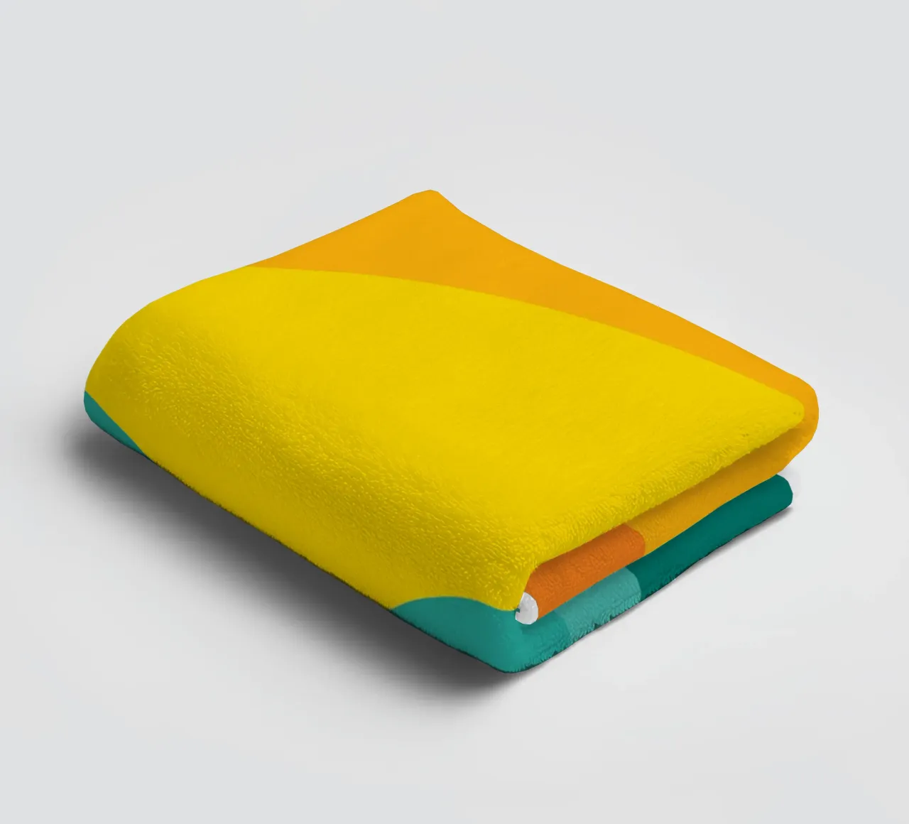 sunset color vector towel by Plumpz