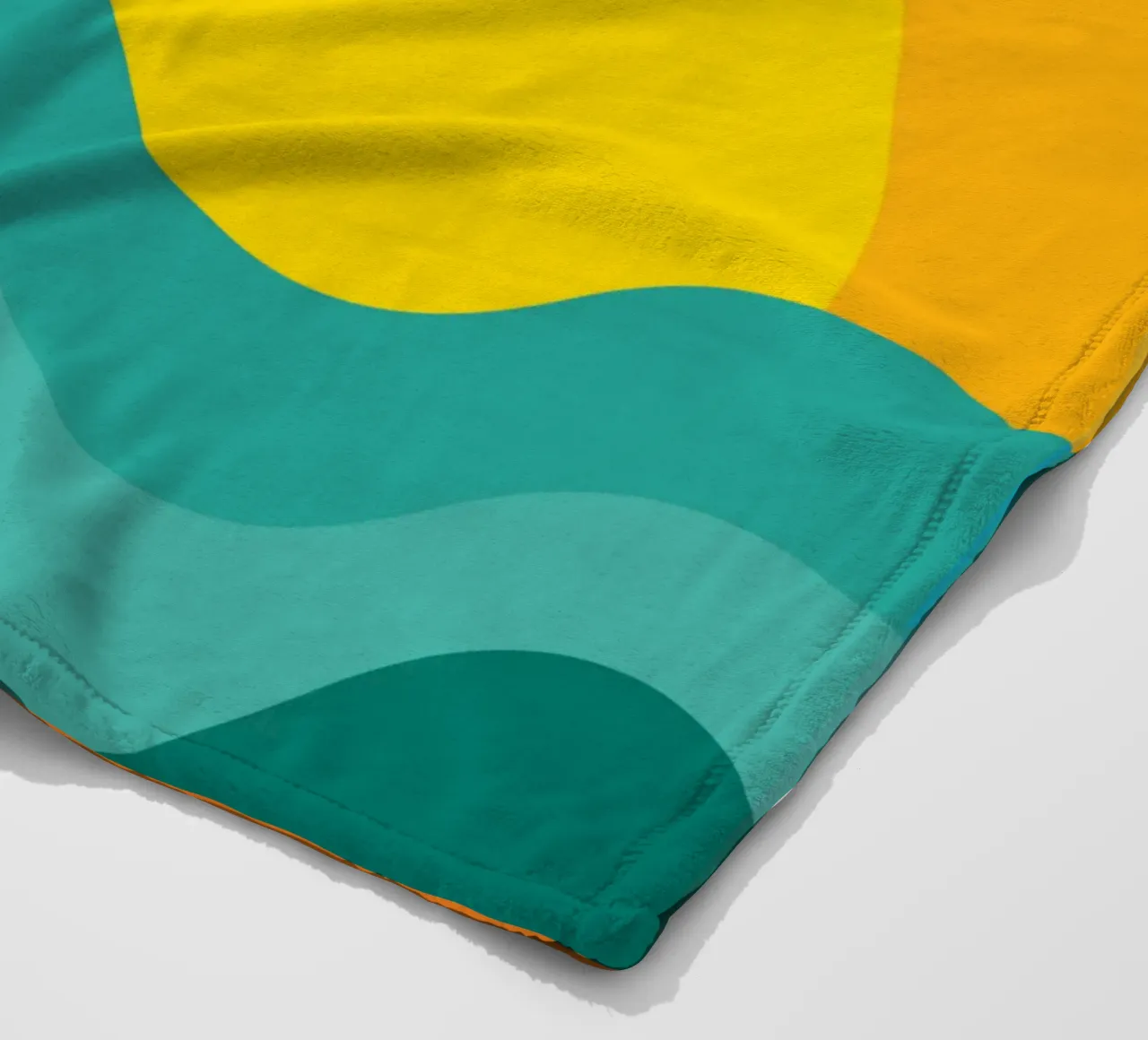 tramonto colore vettoriale coperta in pile da Plumpz
