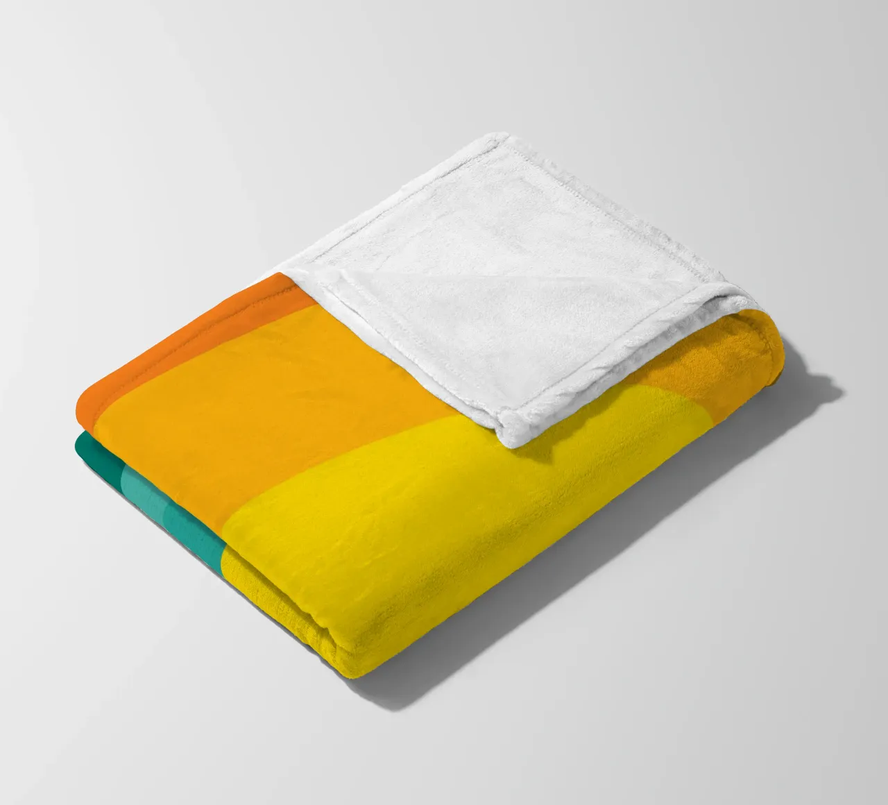 tramonto colore vettoriale coperta in pile da Plumpz