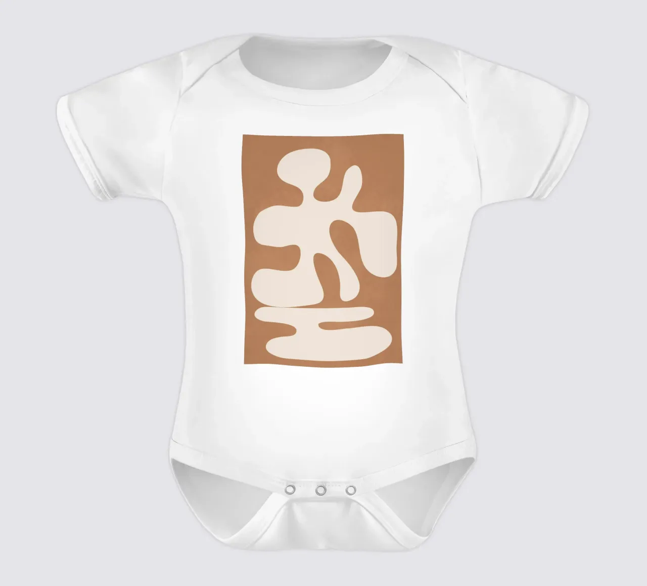 Modern Abstract Shapes 02 body neonato maniche corte da Nadjaa