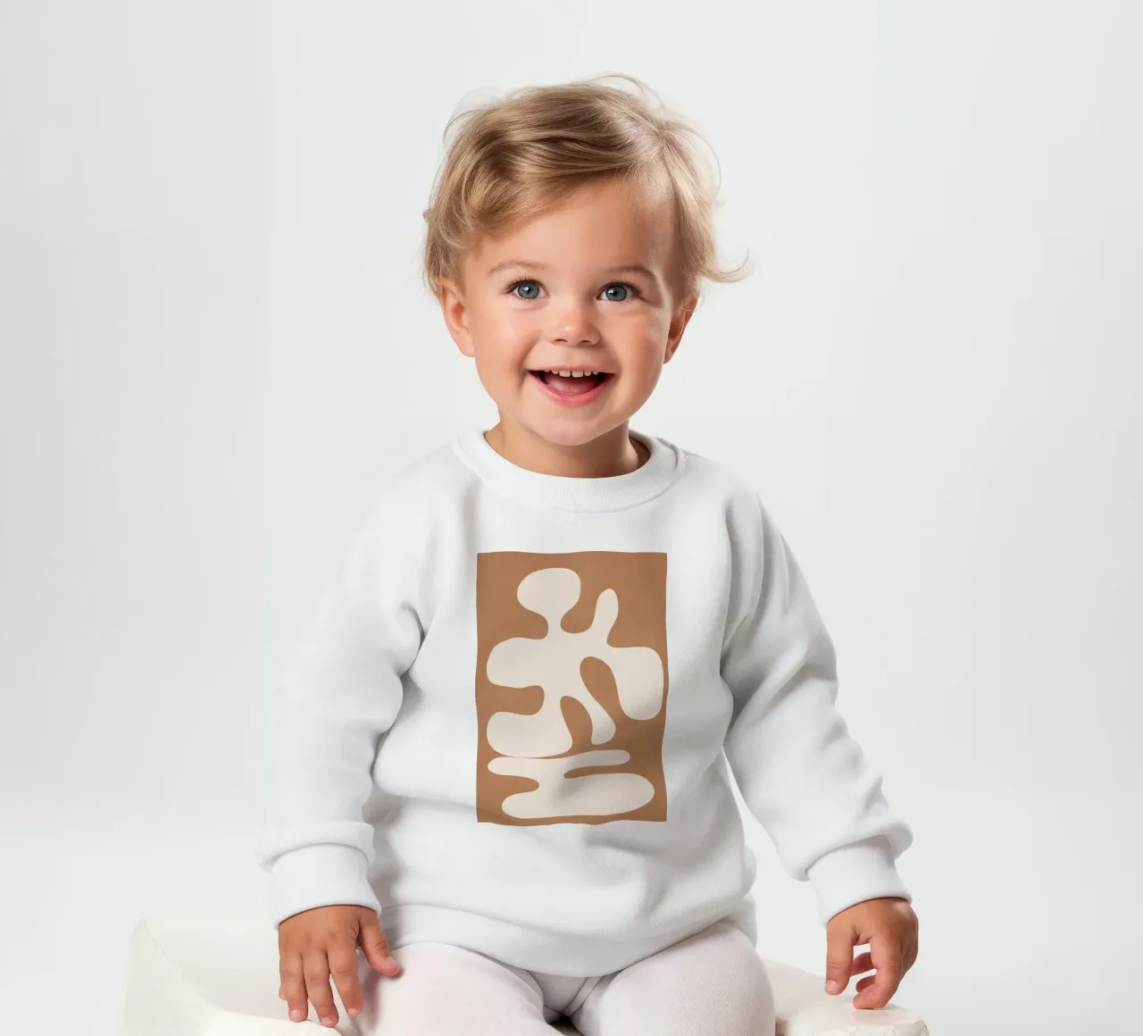 Modern Abstract Shapes 02 felpa neonato da Nadjaa