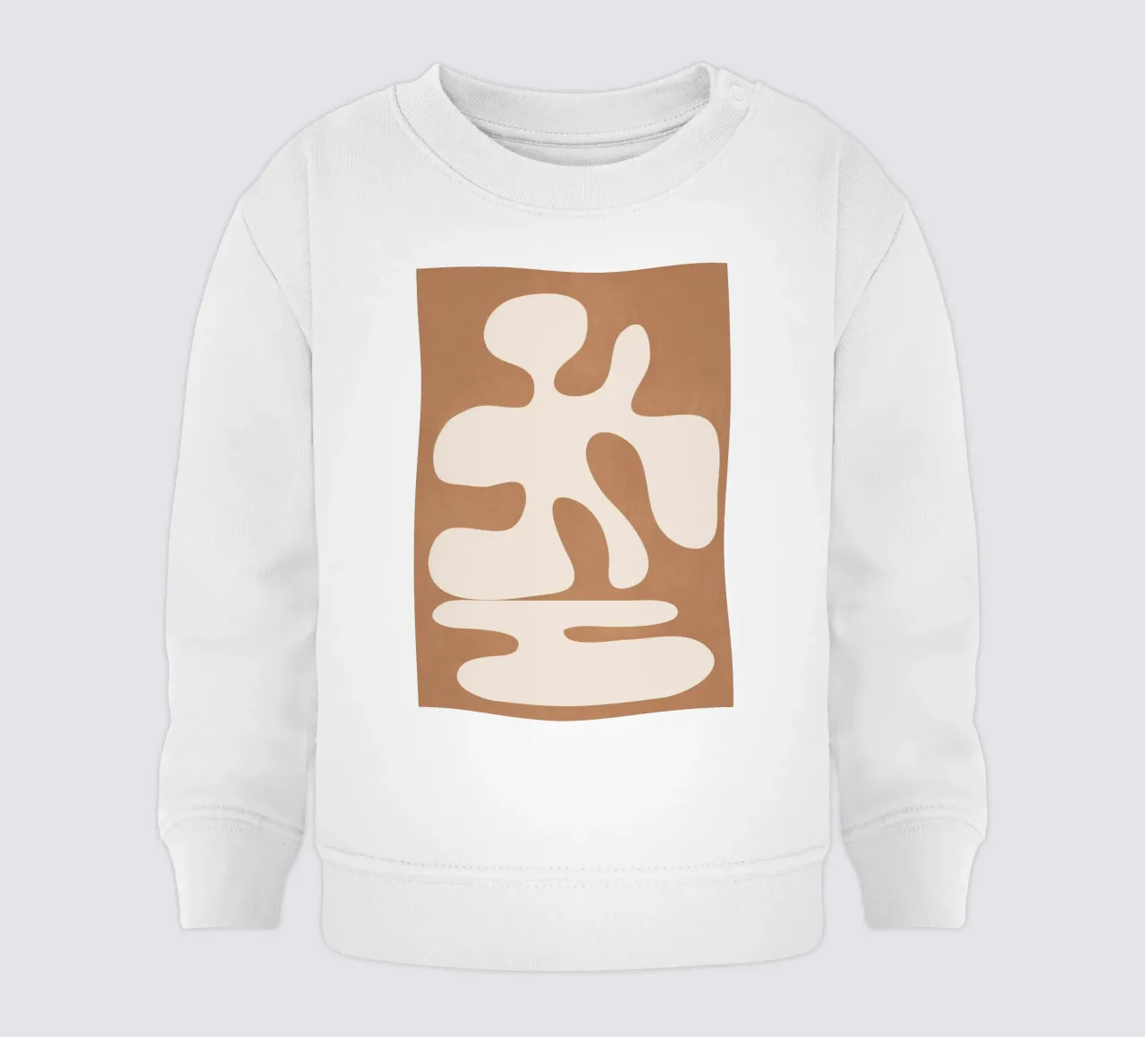 Modern Abstract Shapes 02 felpa neonato da Nadjaa