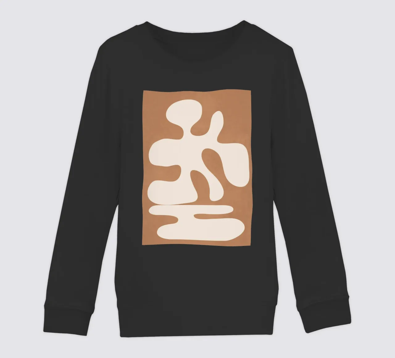 Modern Abstract Shapes 02 felpa bambino da Nadjaa