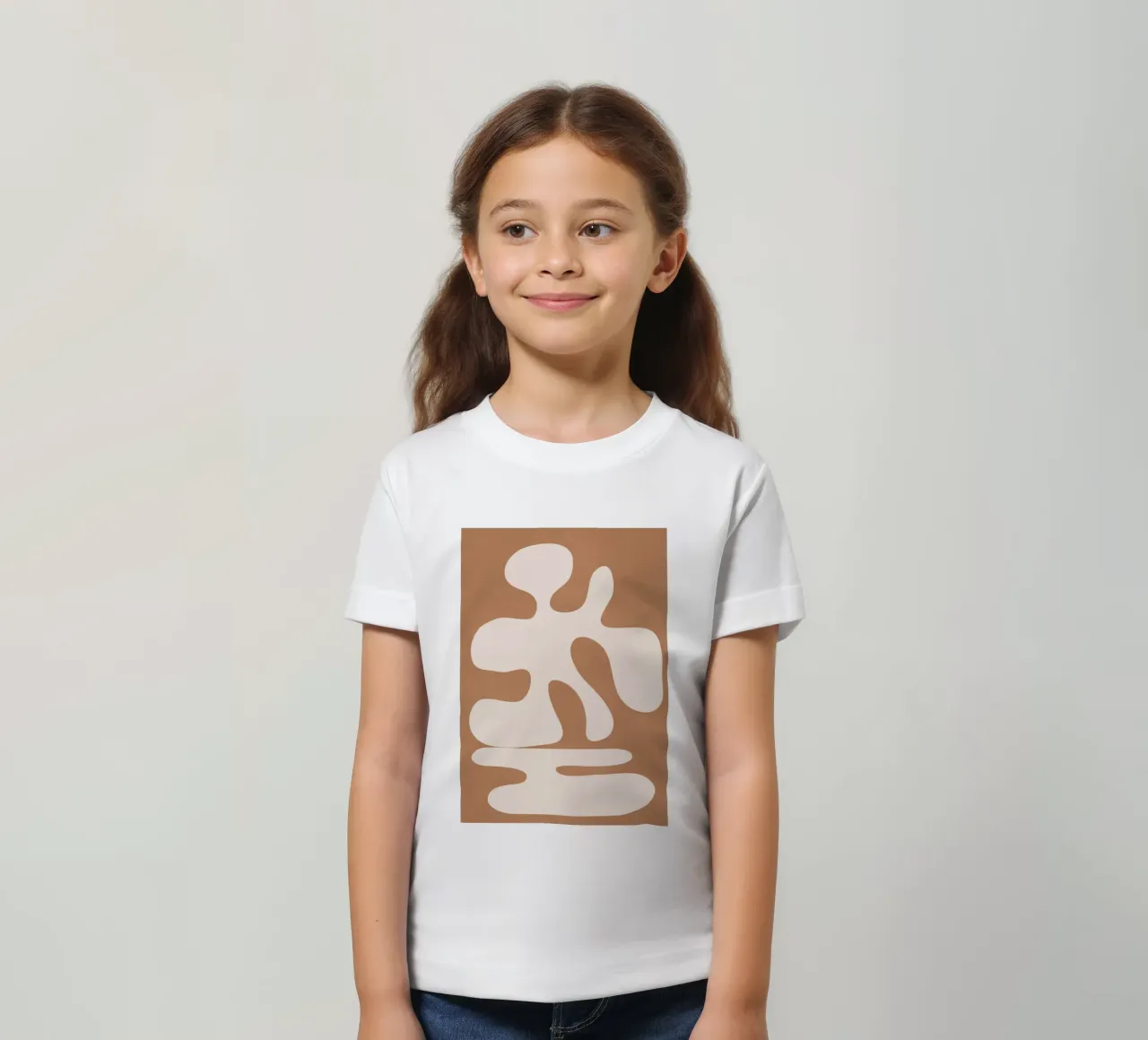 Modern Abstract Shapes 02 t-shirt bambini da Nadjaa