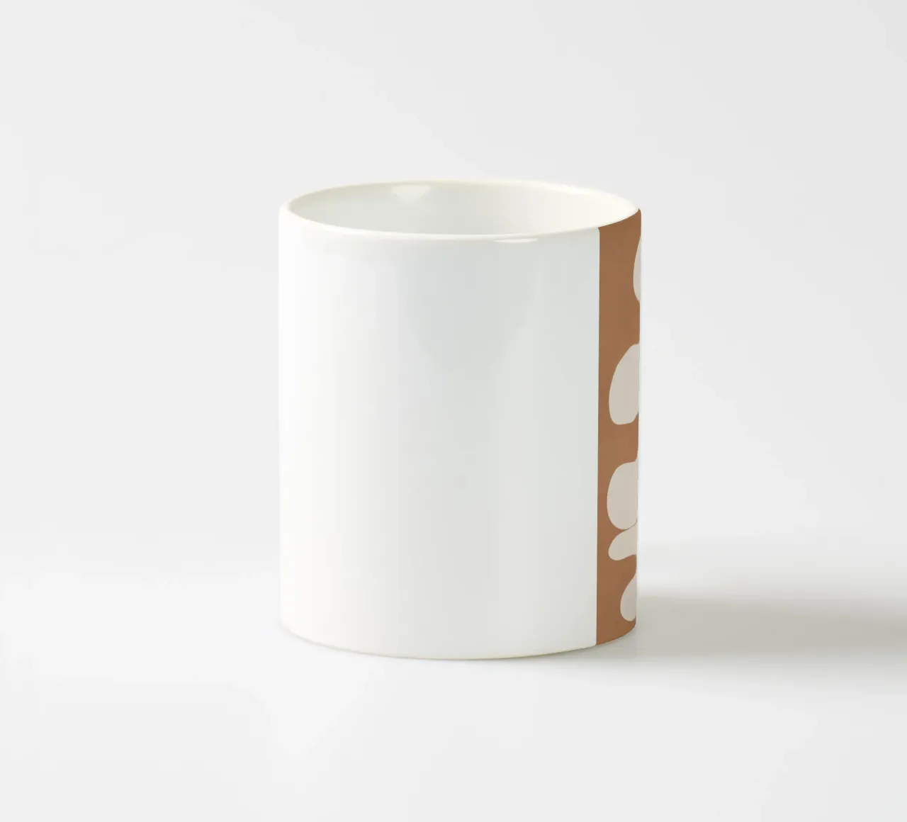 Modern Abstract Shapes 02 keramische mok van Nadjaa