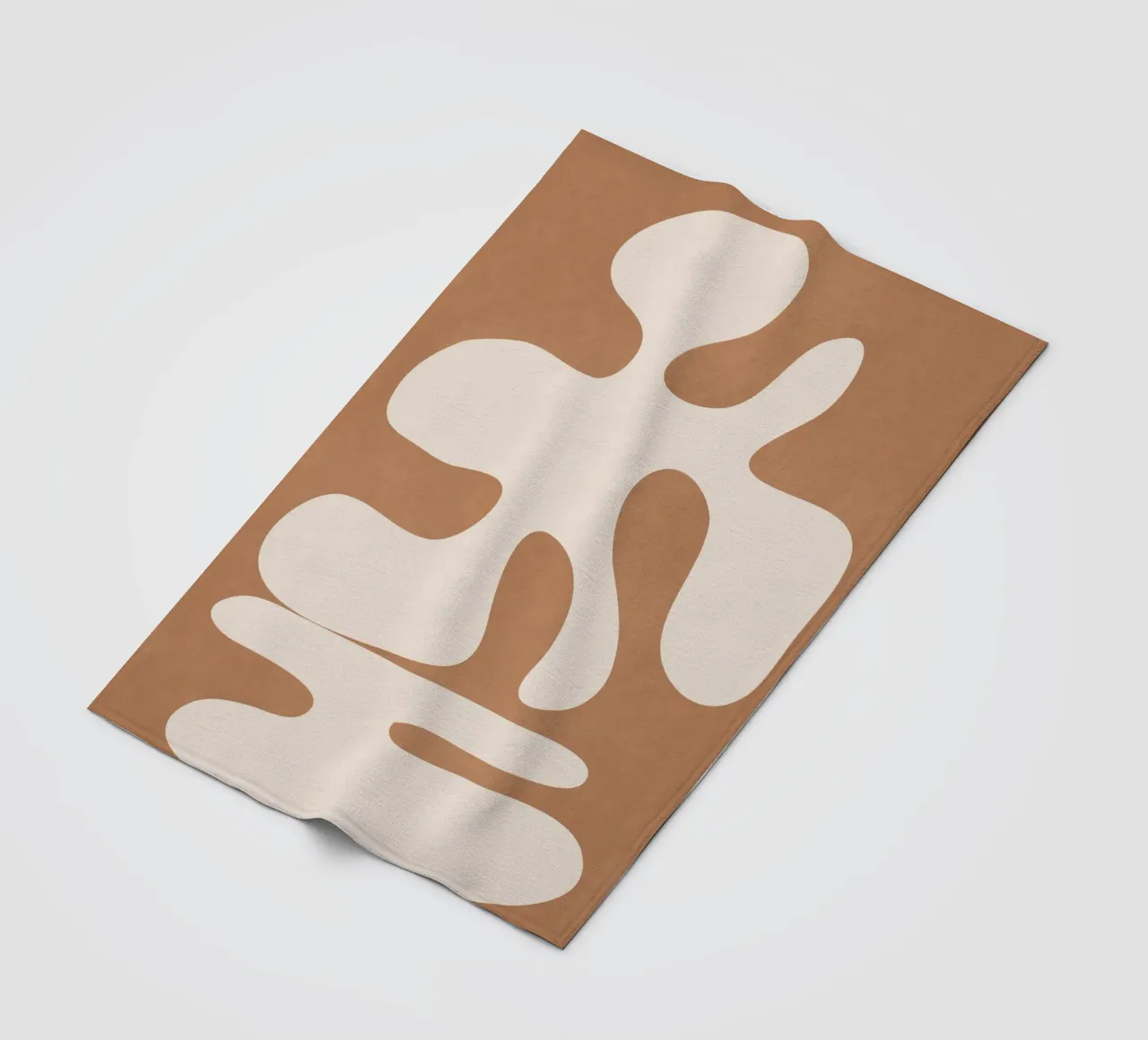 Modern Abstract Shapes 02 coperta in pile da Nadjaa