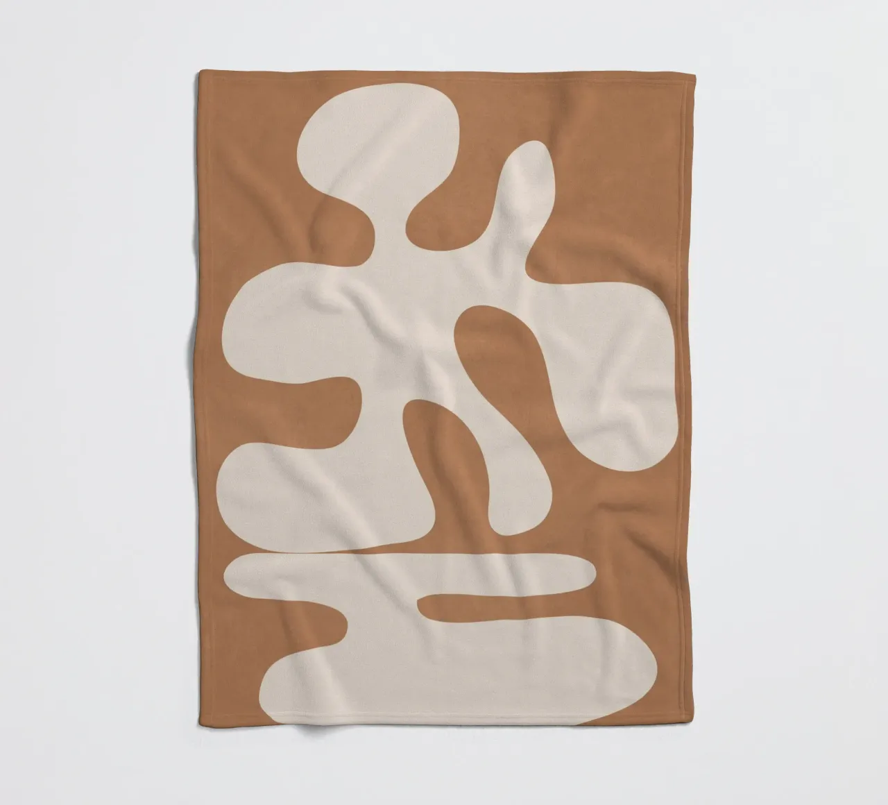 Modern Abstract Shapes 02 coperta in pile da Nadjaa