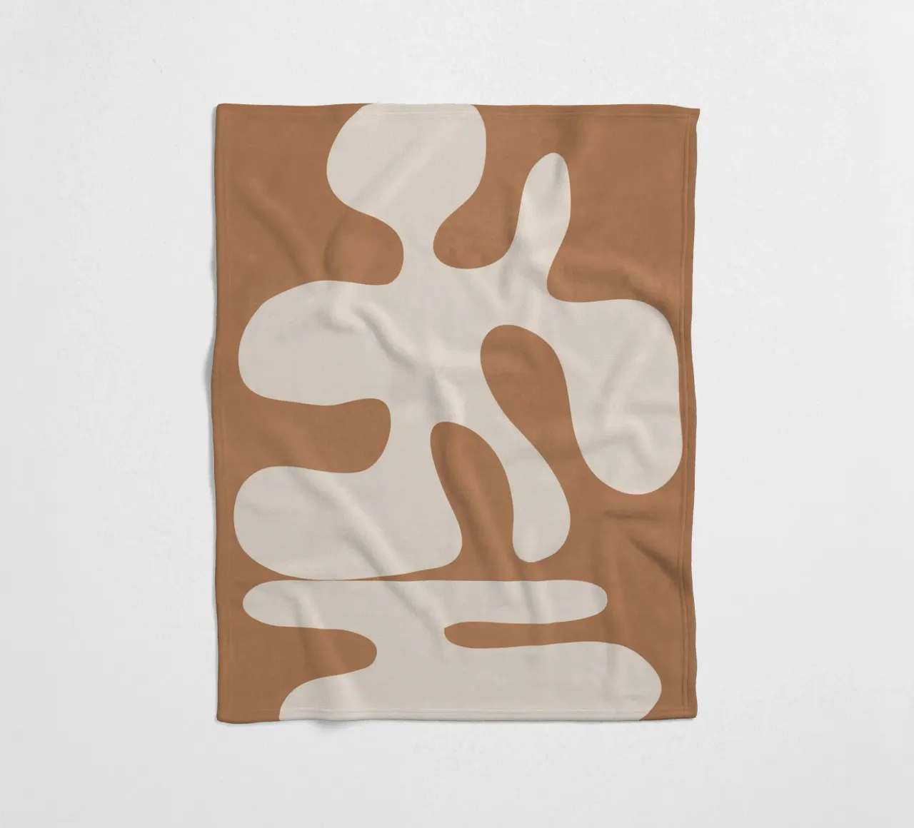 Modern Abstract Shapes 02 coperta in pile da Nadjaa