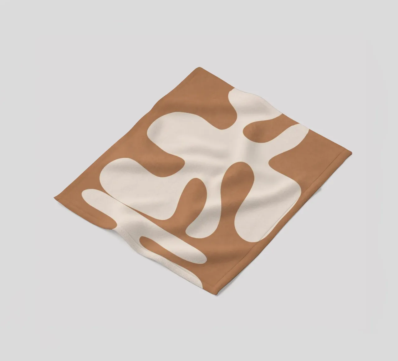 Modern Abstract Shapes 02 coperta in pile da Nadjaa