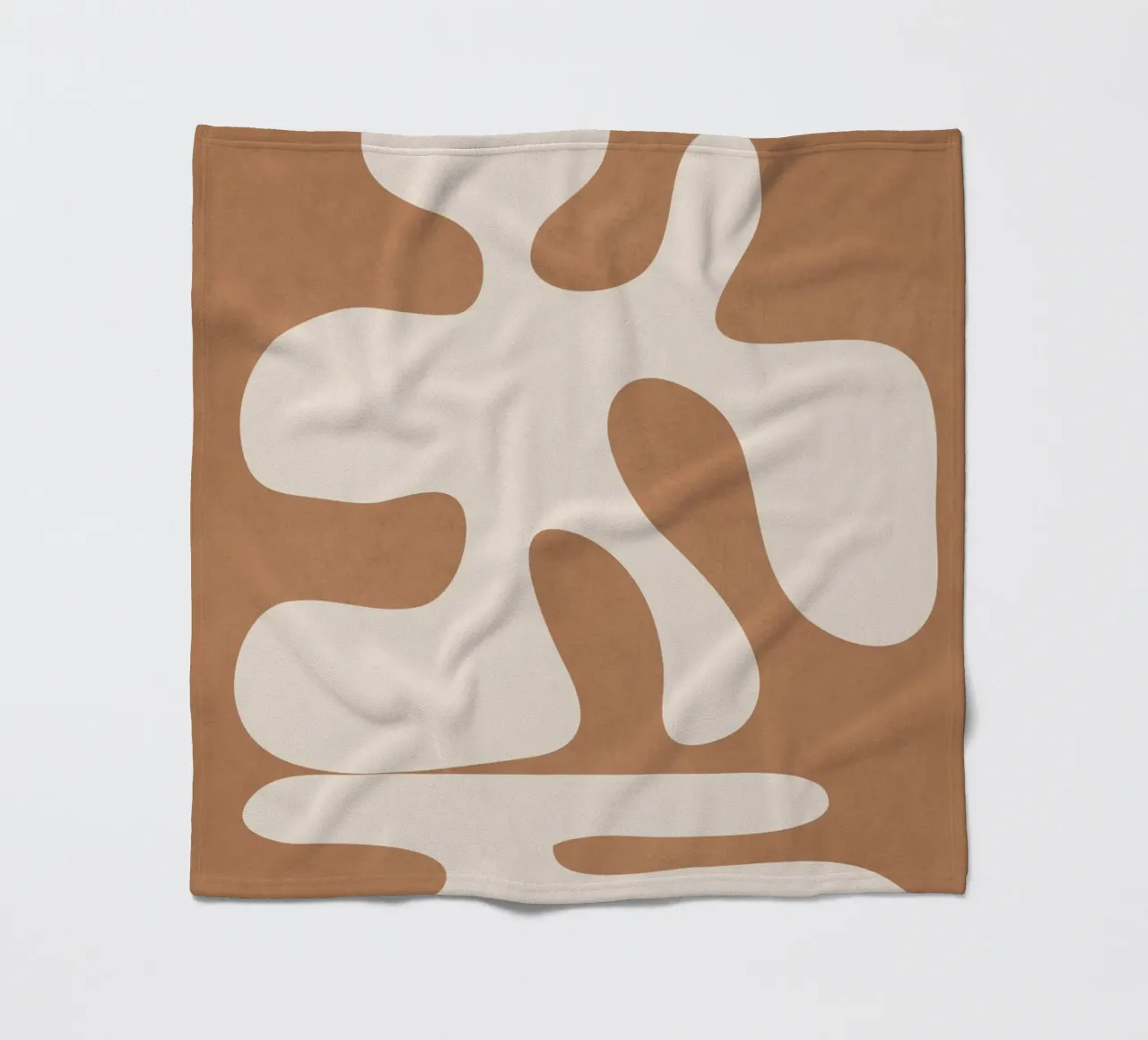 Modern Abstract Shapes 02 coperta in pile da Nadjaa