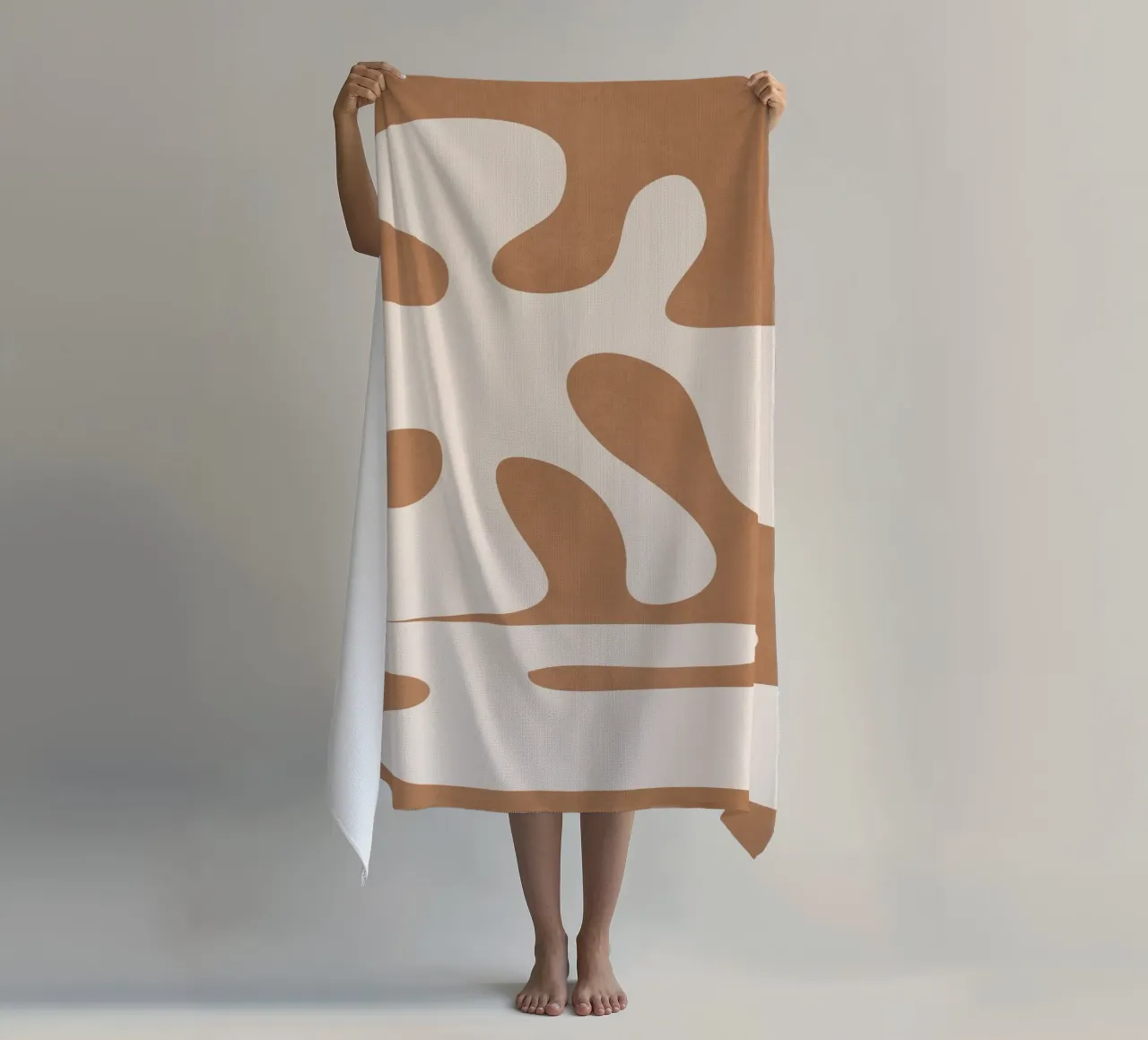 Modern Abstract Shapes 02 telo mare da Nadjaa