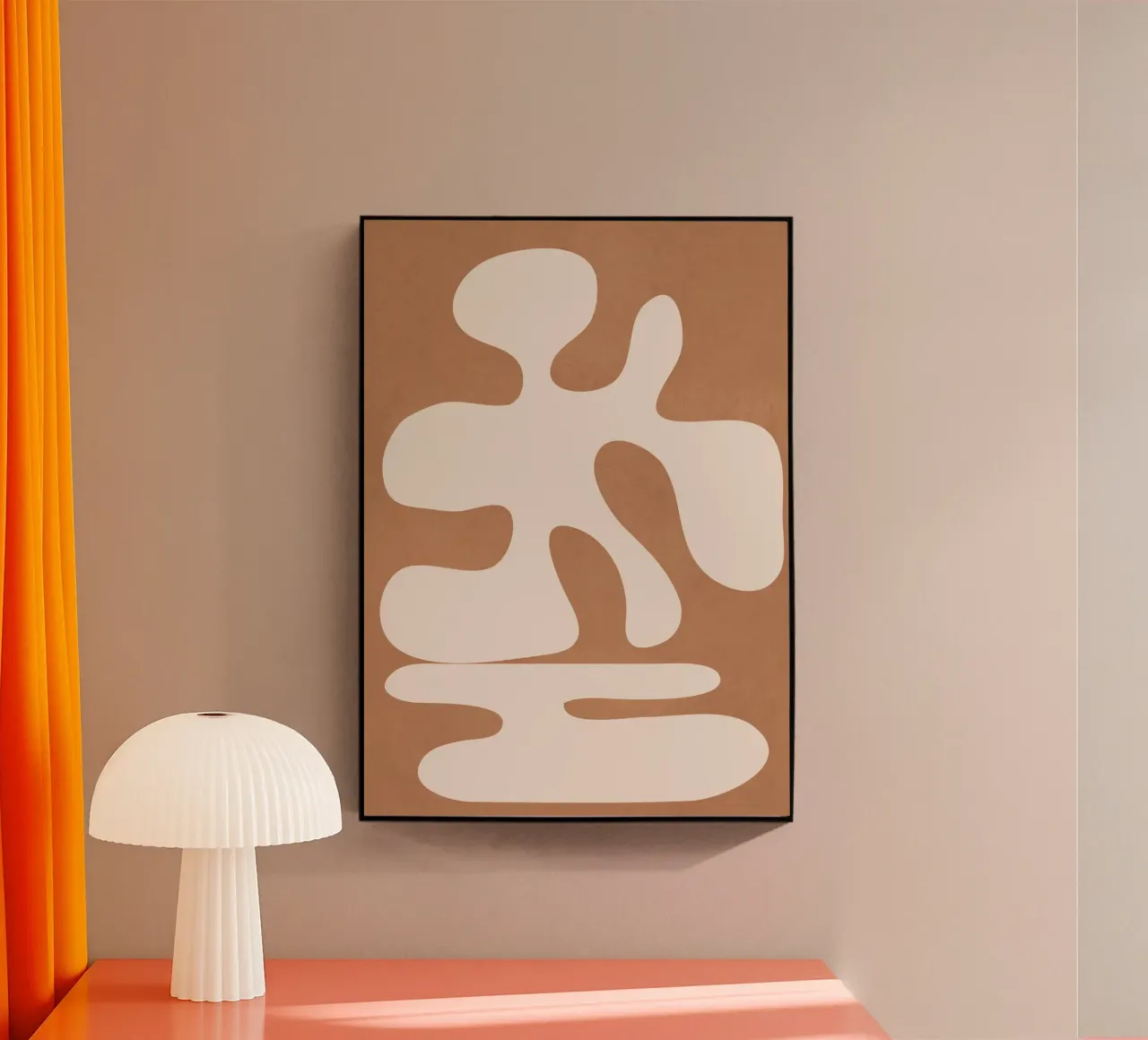 Modern Abstract Shapes 02 plexiglass da Nadjaa