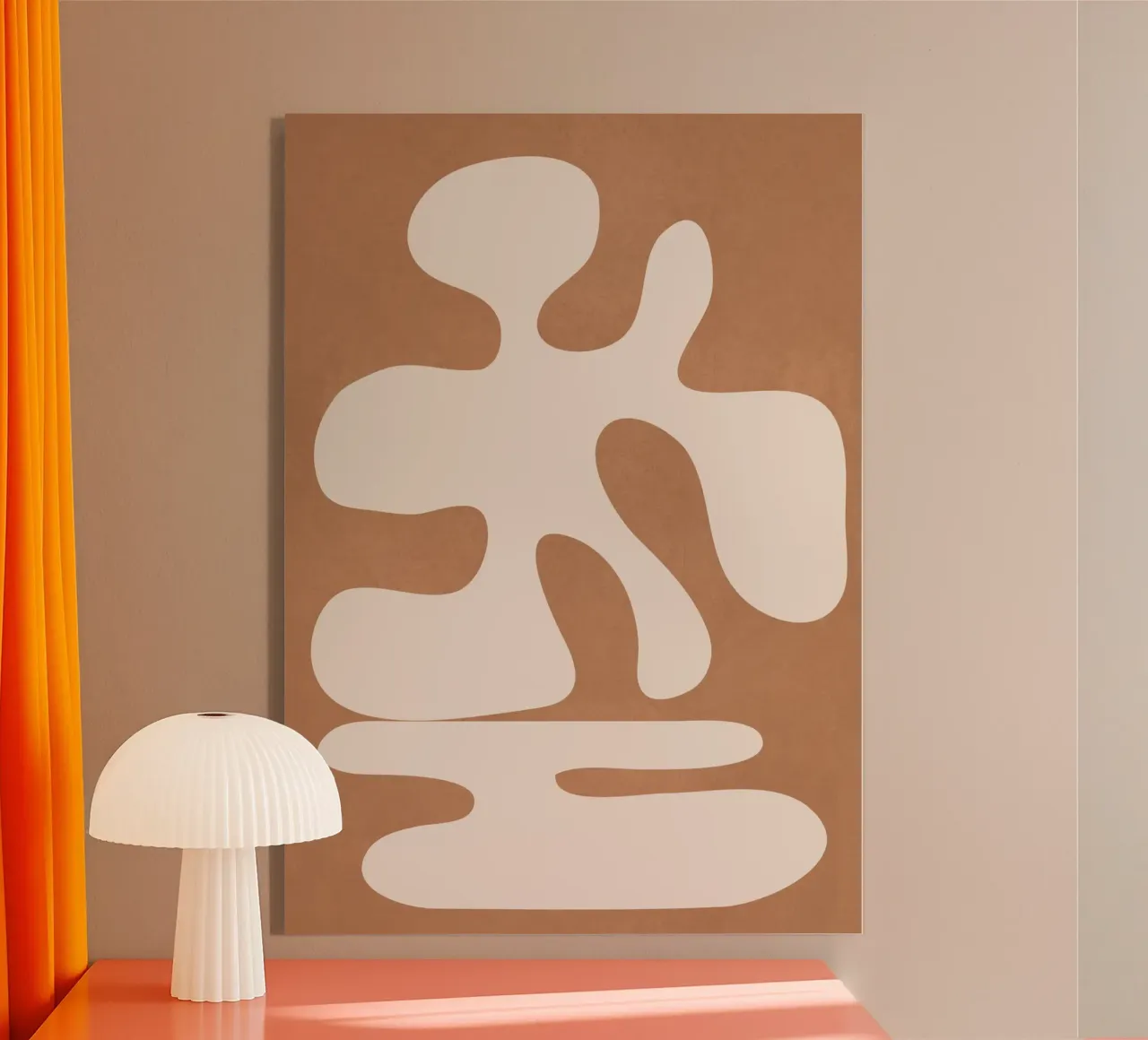 Modern Abstract Shapes 02 plexiglass da Nadjaa