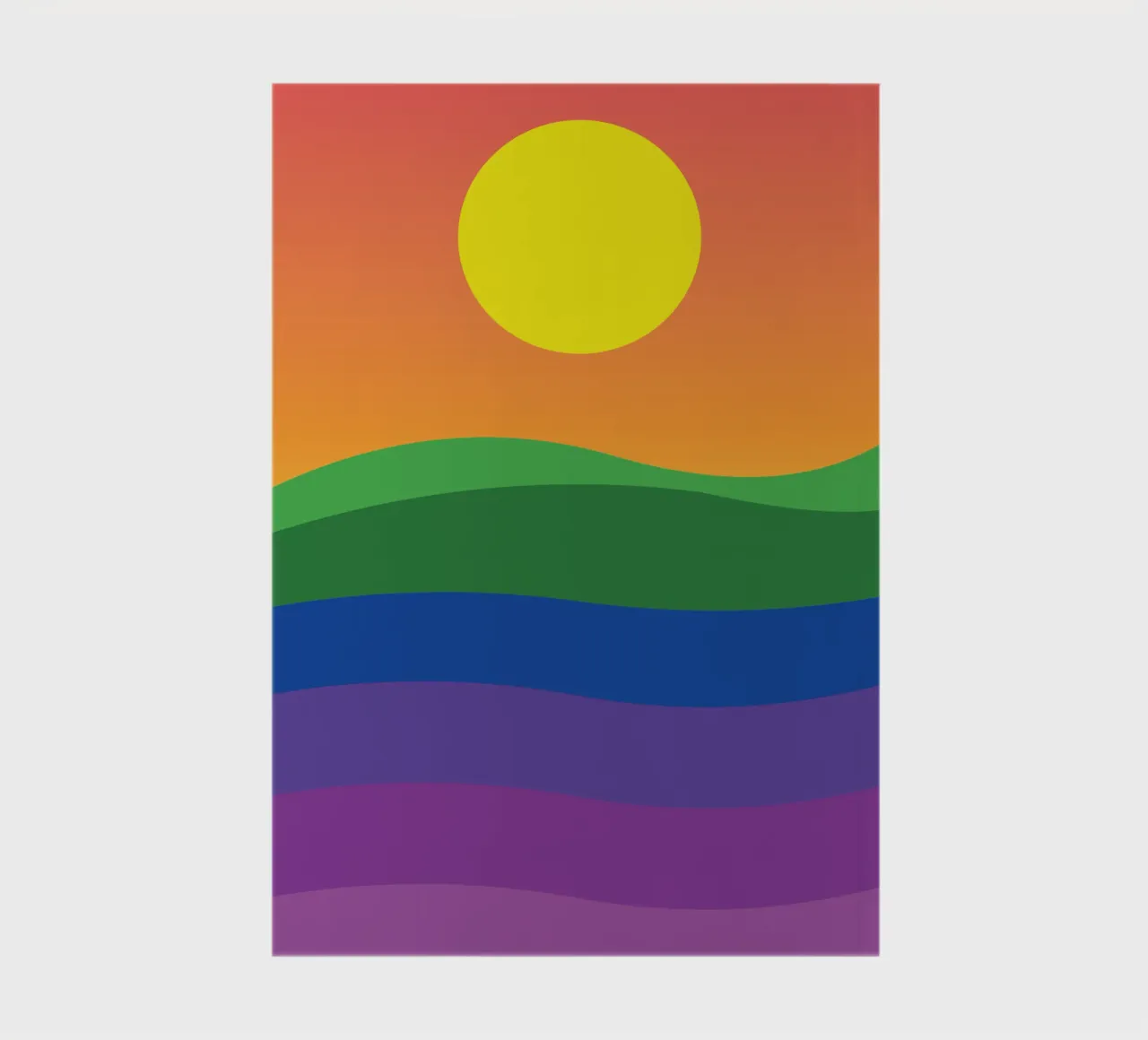 sunset vector color notebook by Plumpz