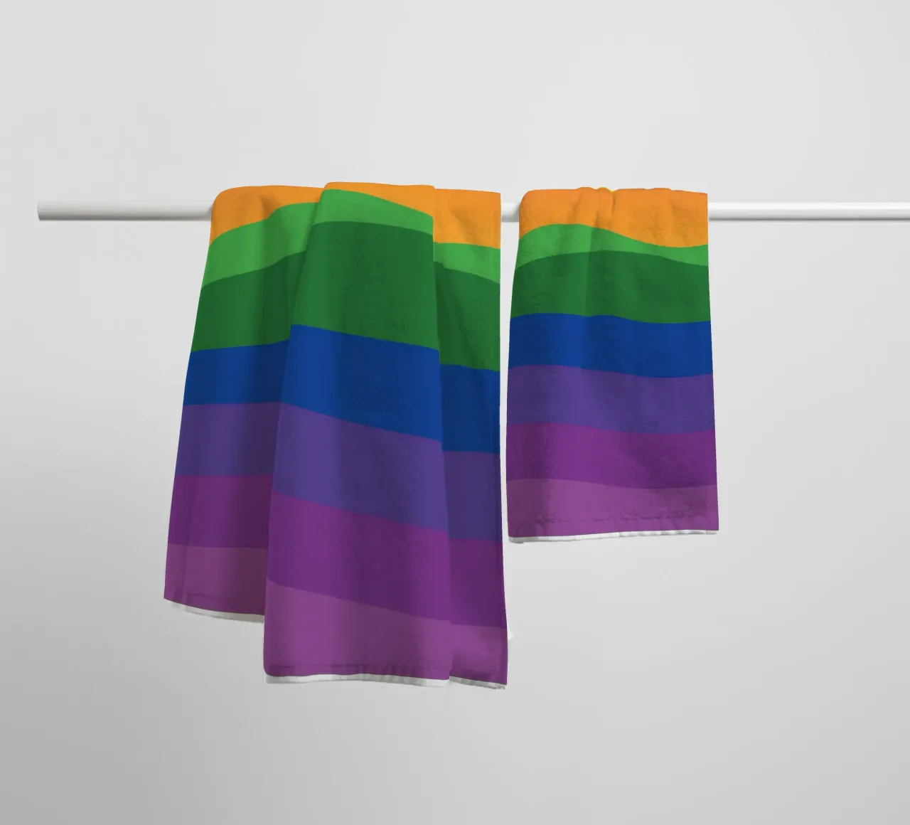 sunset vector color towel by Plumpz