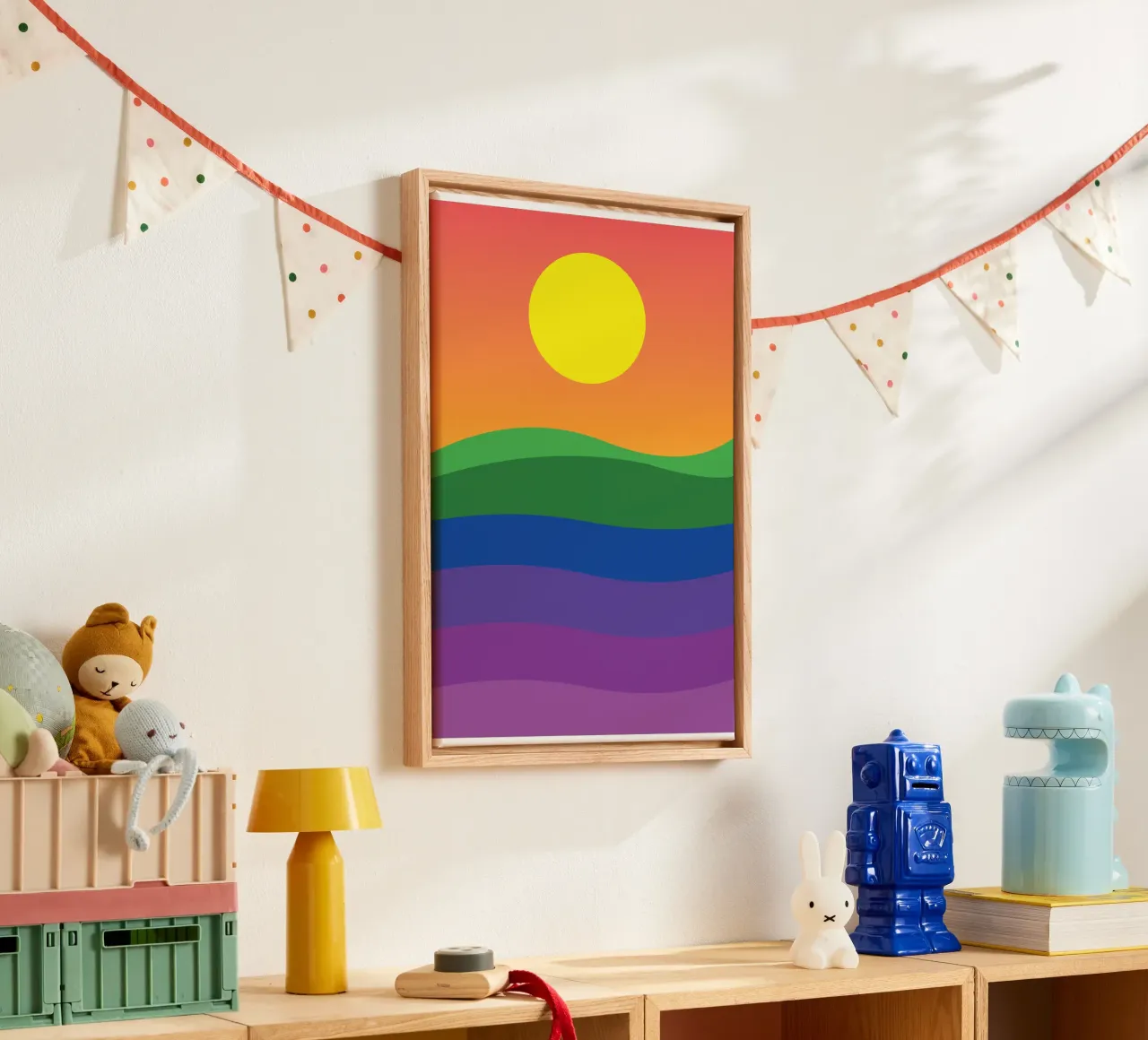sunset vector color canvas by Plumpz