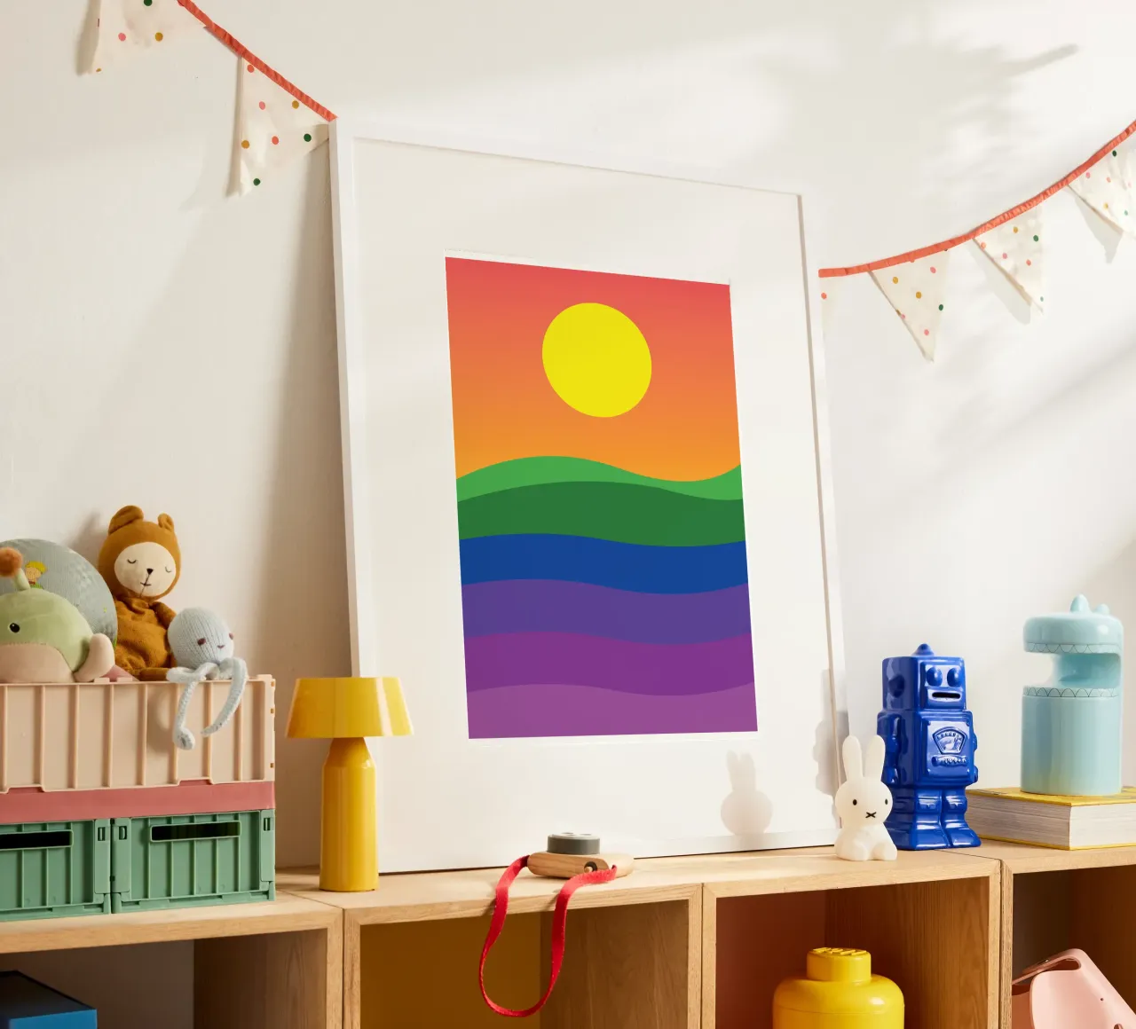 tramonto colore vettoriale carta hahnemühle da Plumpz