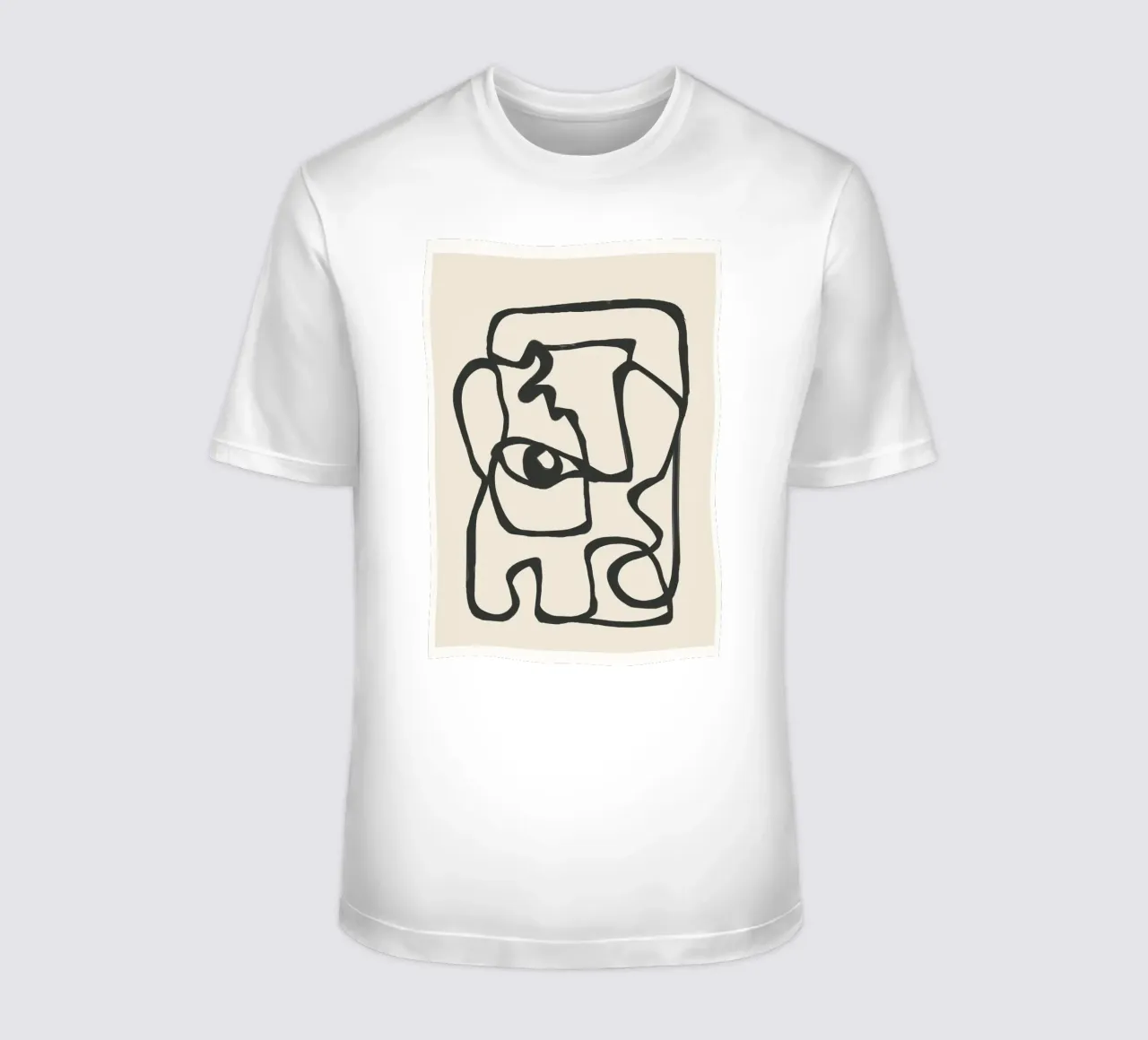 Minimal Abstract Art 1 camiseta de Nadjaa