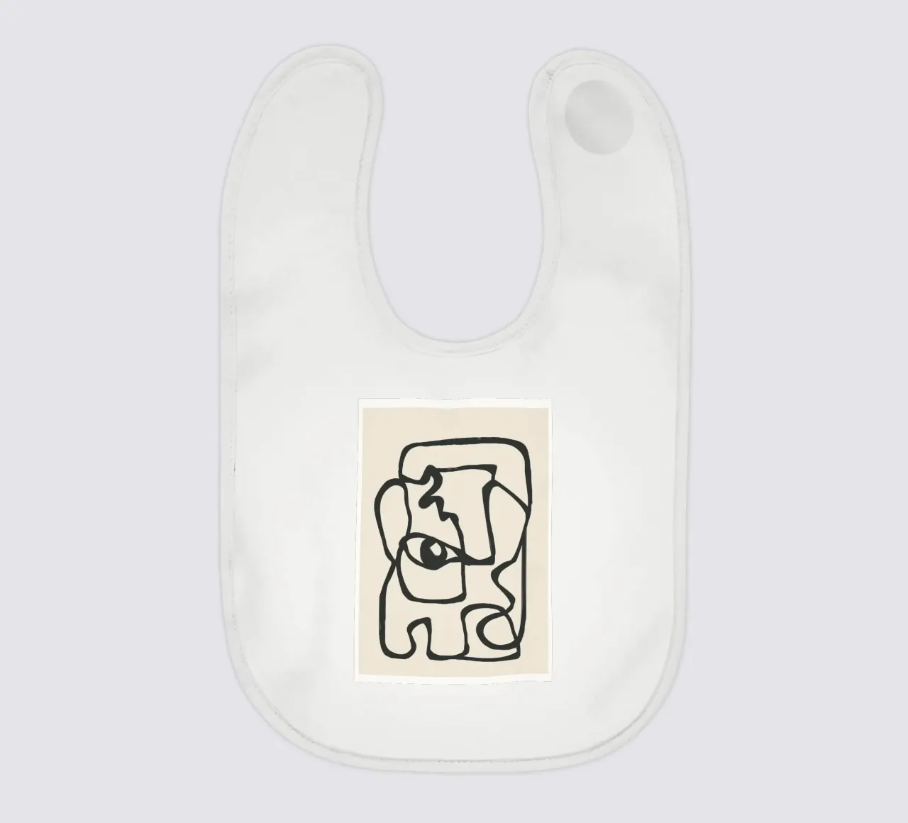 Minimal Abstract Art 1 bavaglino da Nadjaa