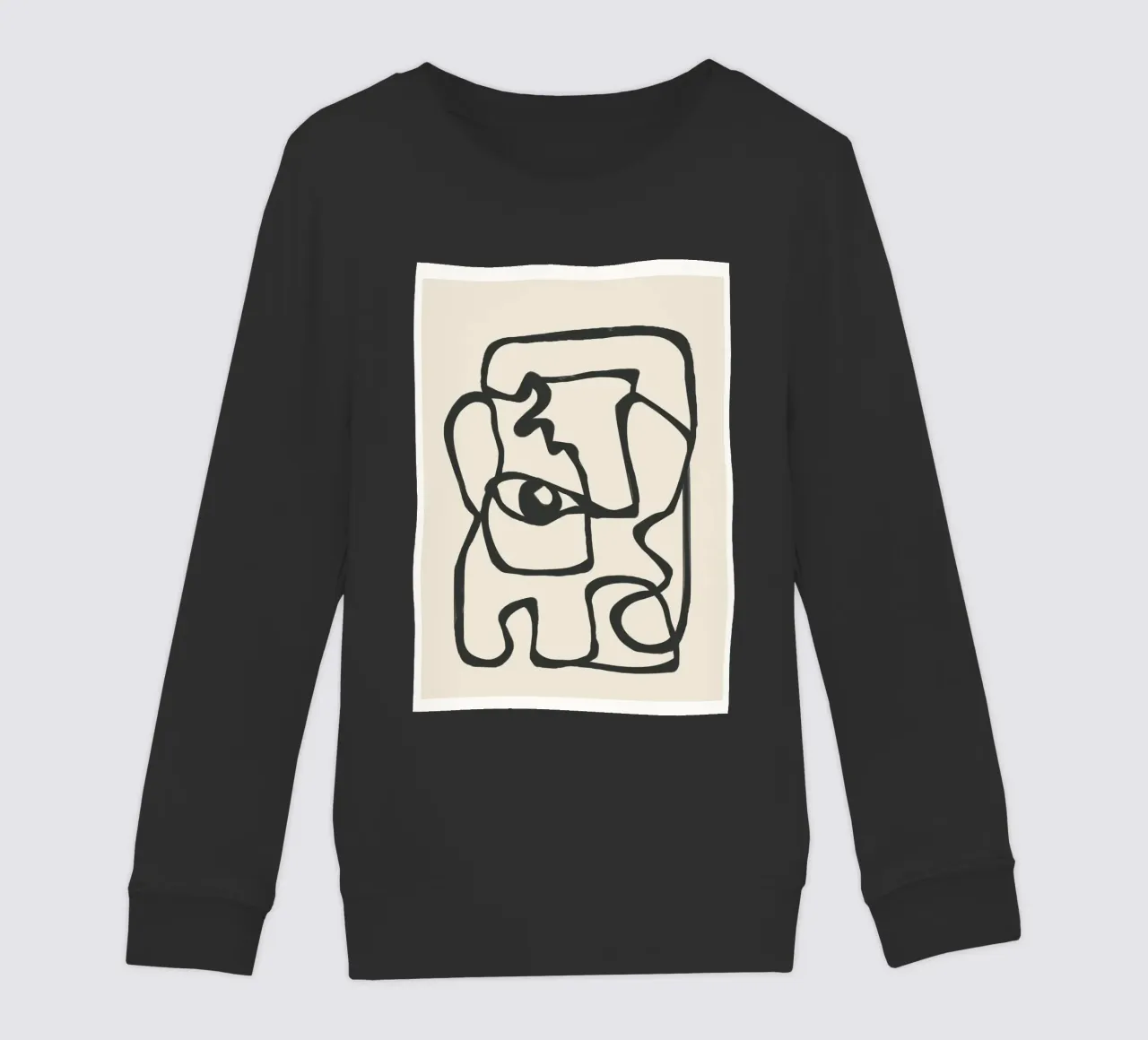 Minimal Abstract Art 1 felpa bambino da Nadjaa