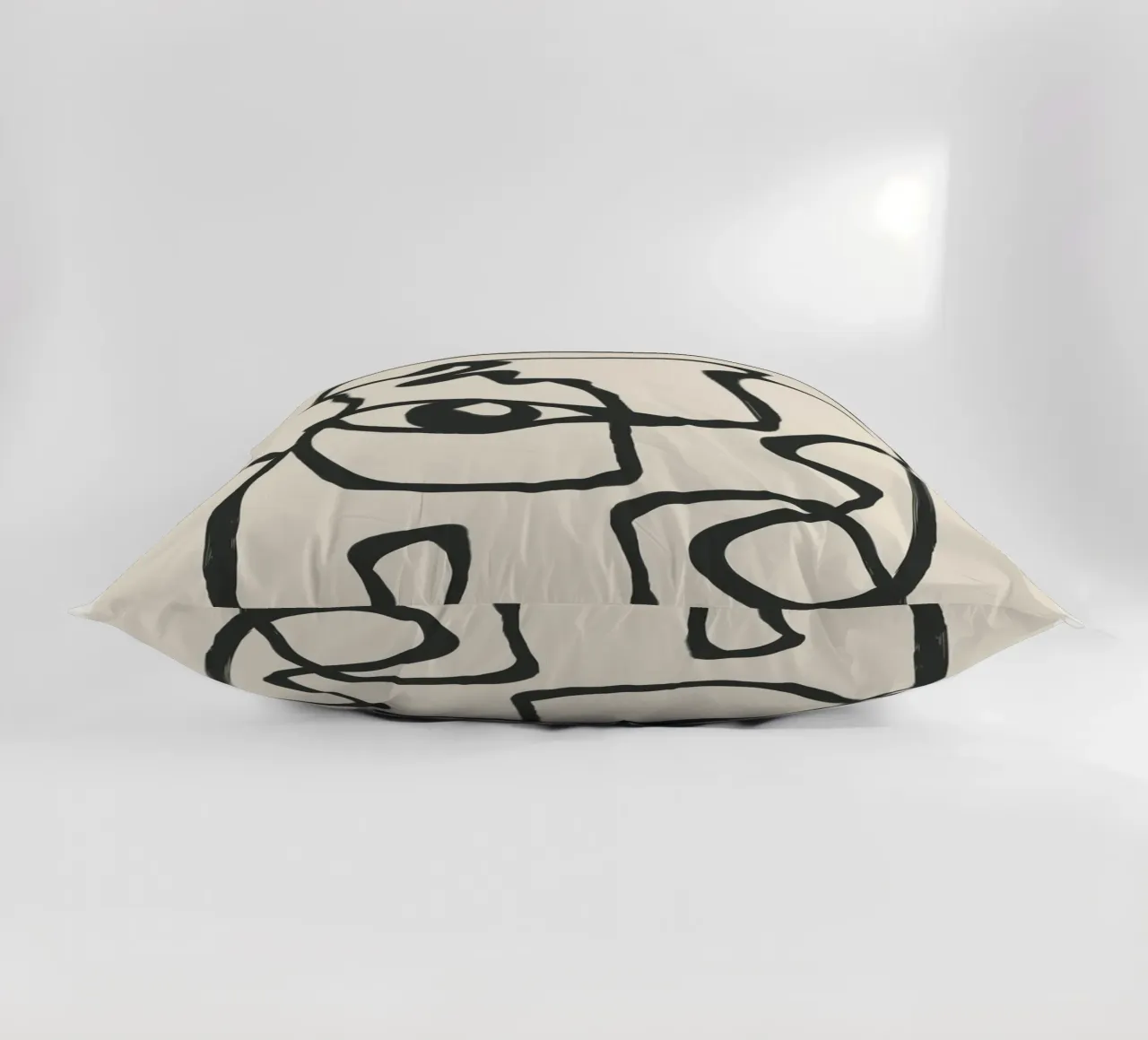 Minimal Abstract Art 1 cuscino da Nadjaa